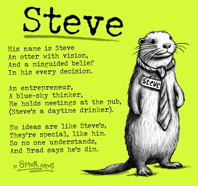 Steve is Giving It His All!