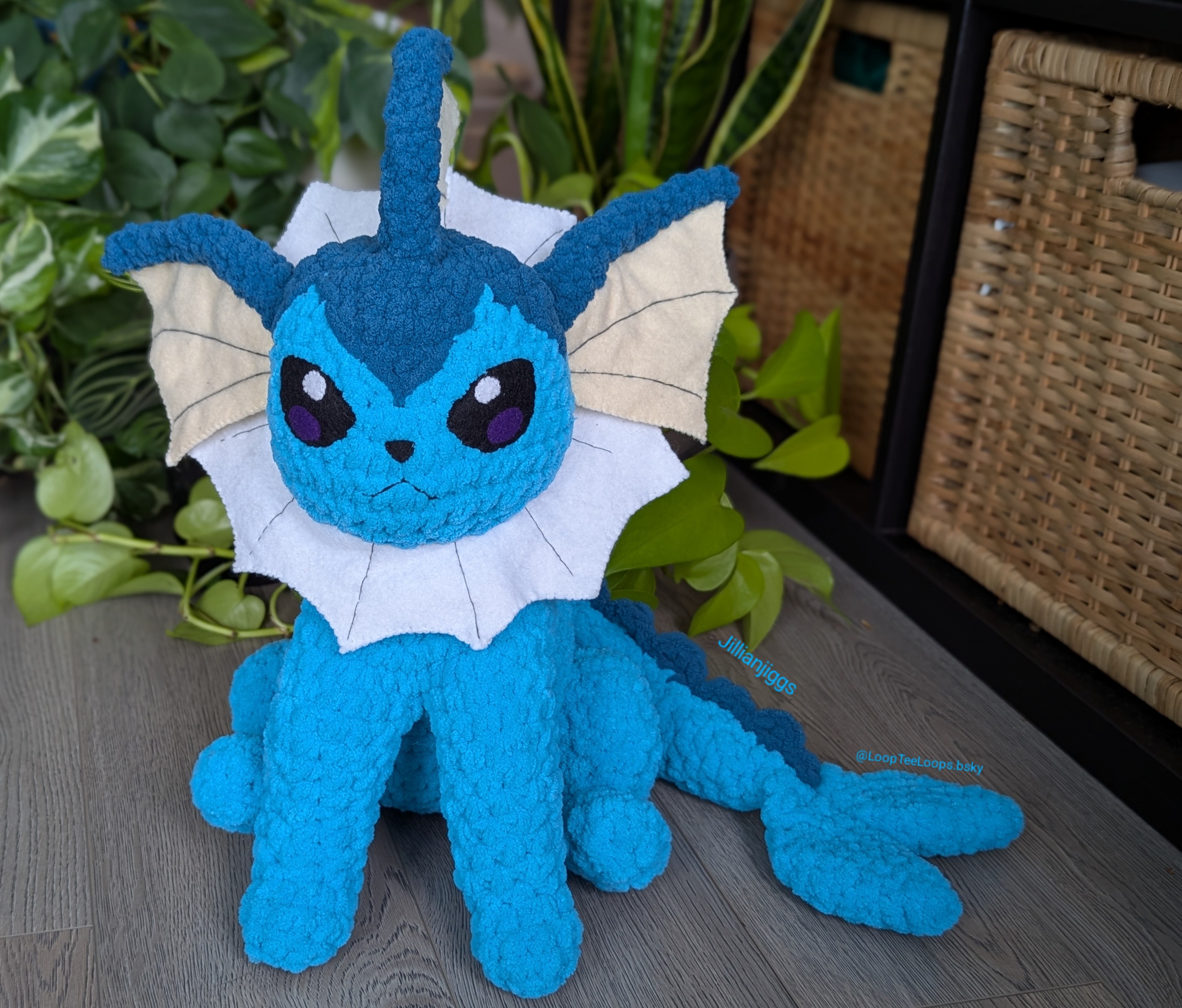 I Just Created a Vaporeon: Check Out My Work!