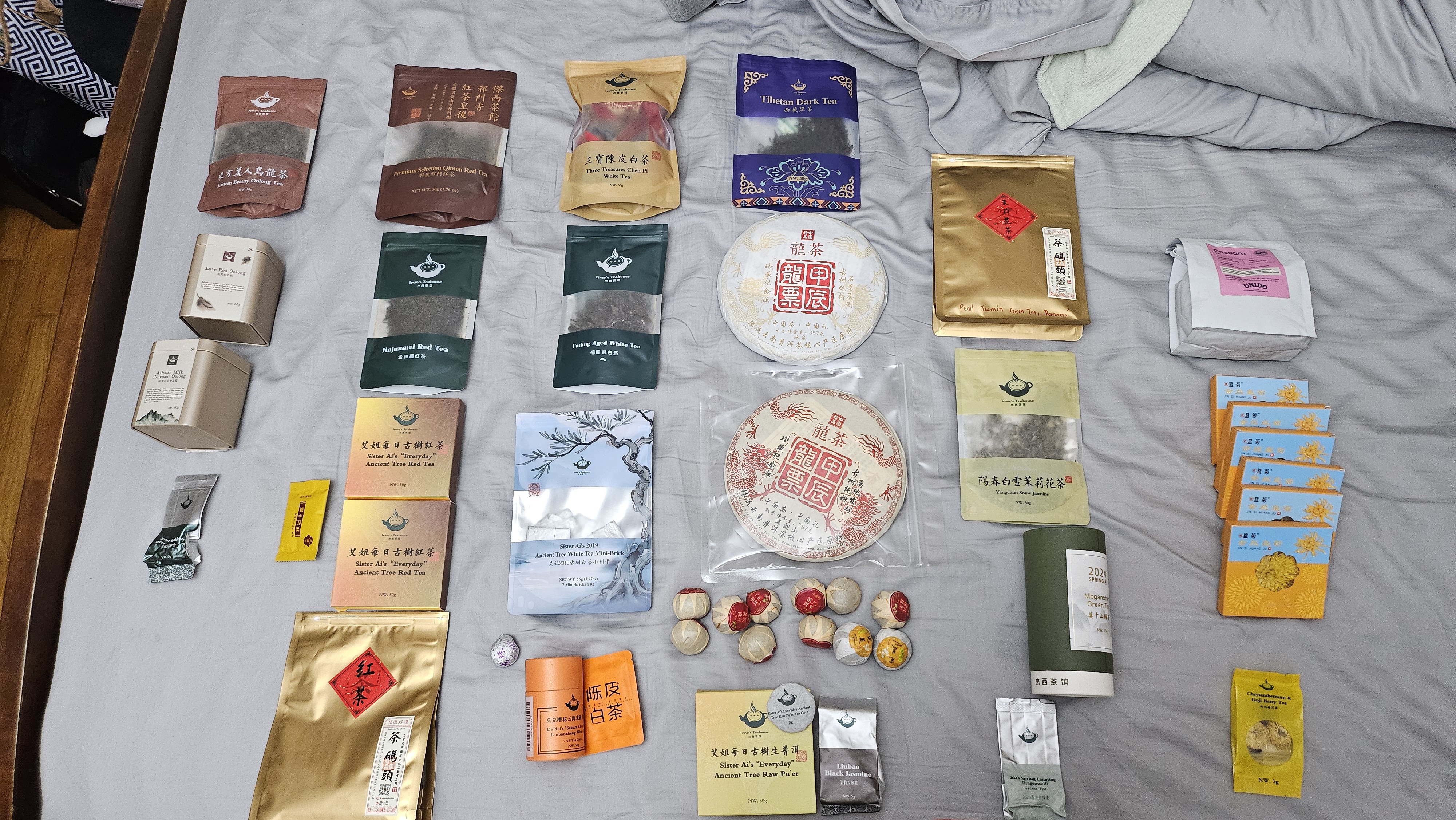 A delightful tea collection