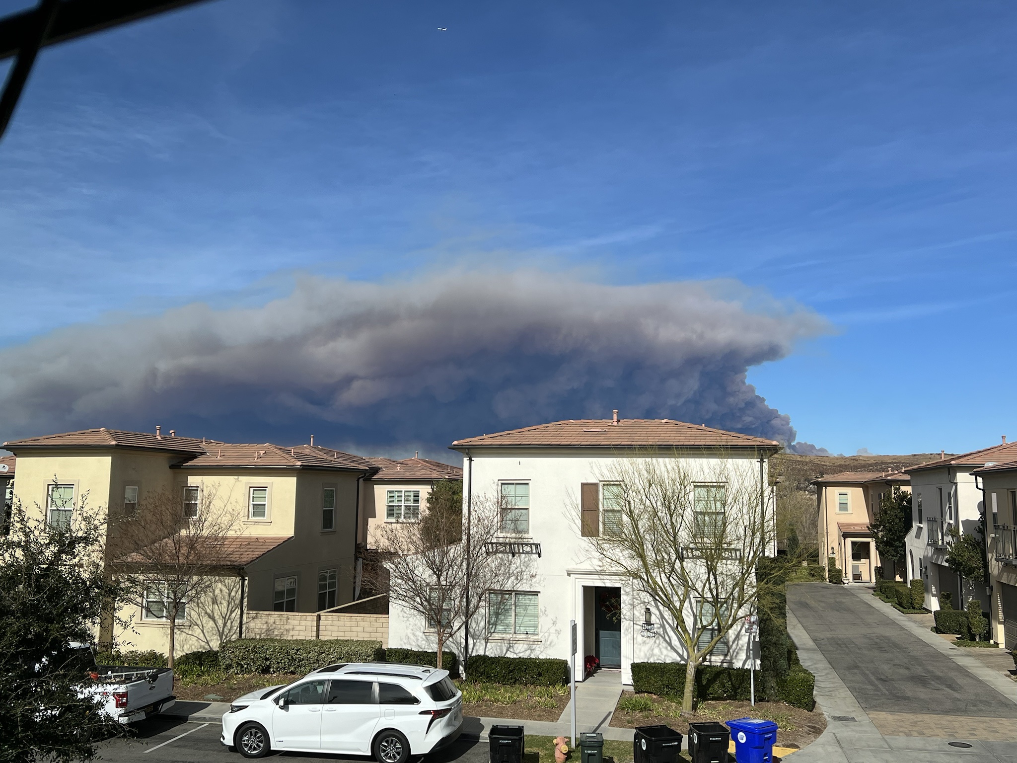 The Impressive Smoke Plume from the Hughes Fire