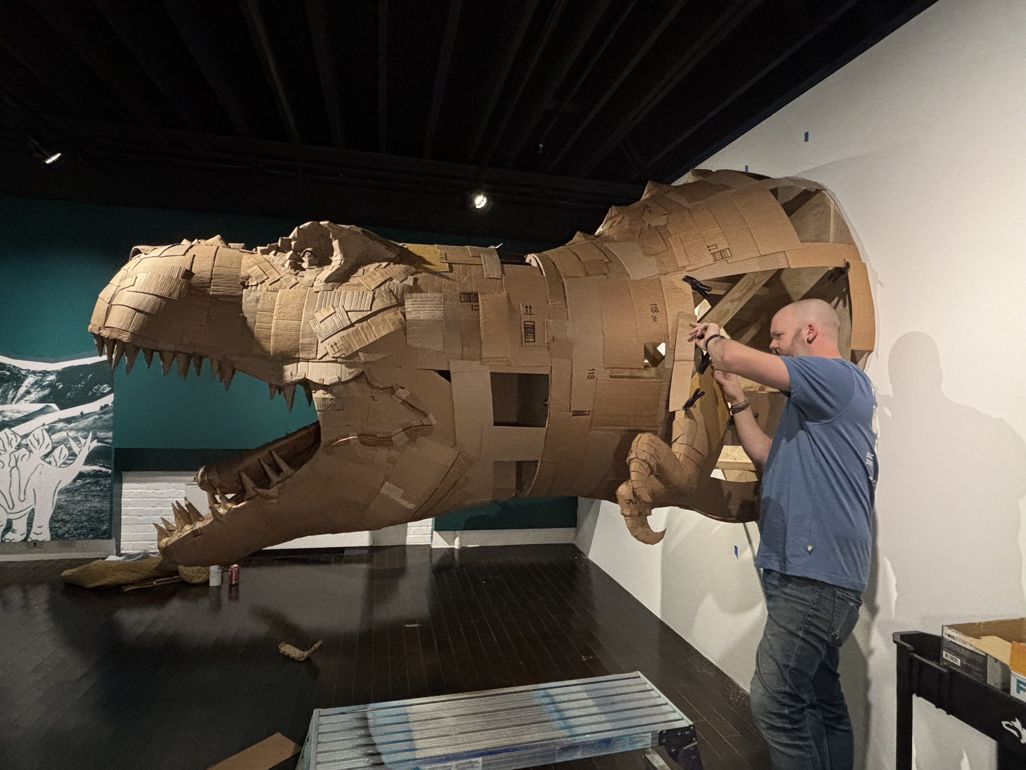 Setting Up the TRex: A Jurassic Adventure