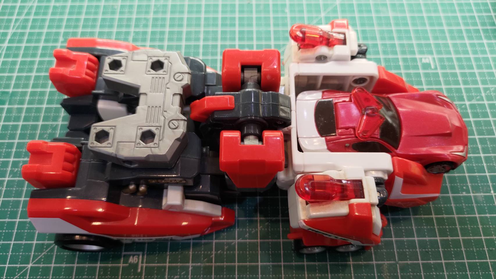 Toy Restoration Success: Drive Head 02 Mk-II Brave Backdraft