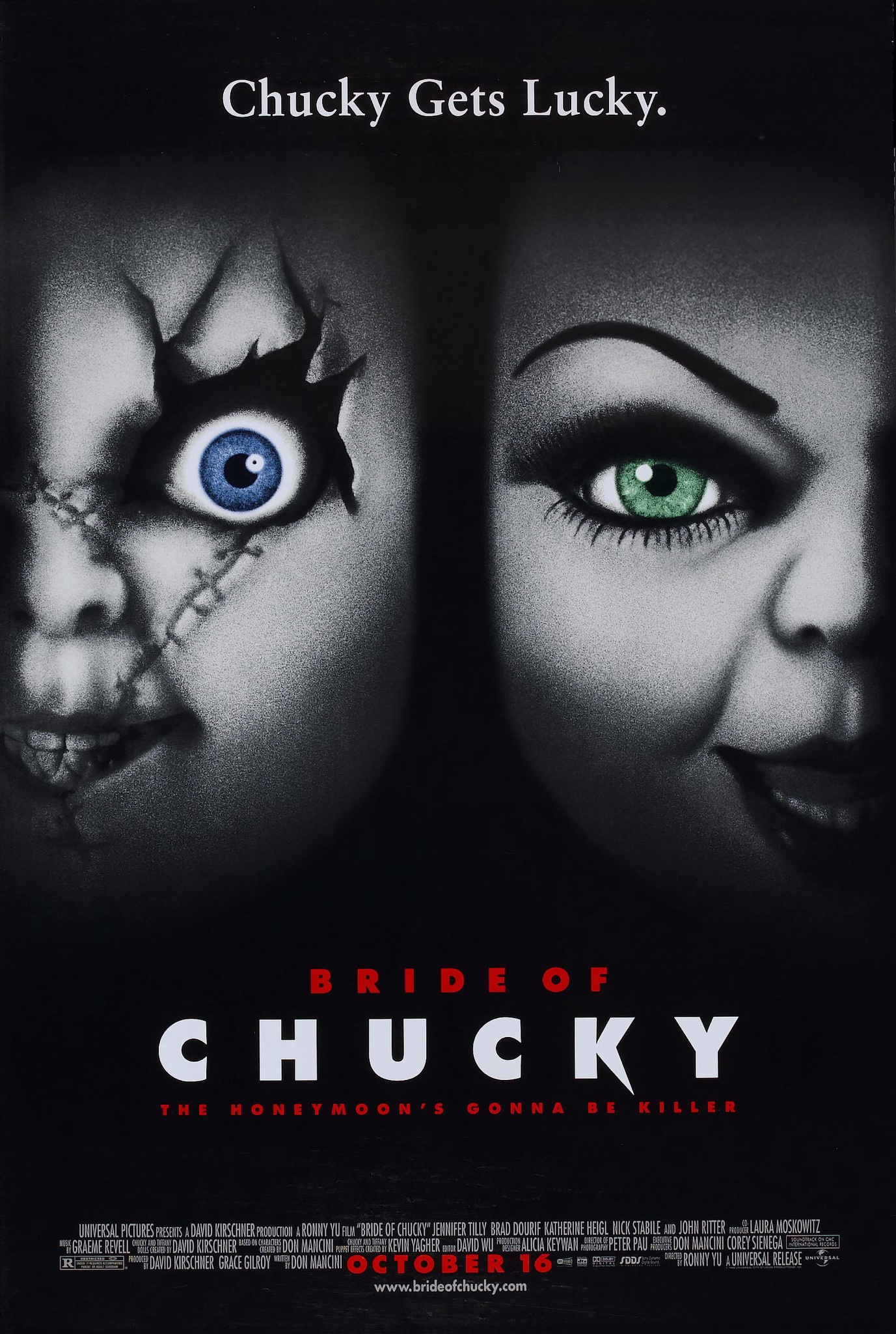 Throwback to Horror: 'Bride of Chucky' Turns 26 on October 16, 1998!