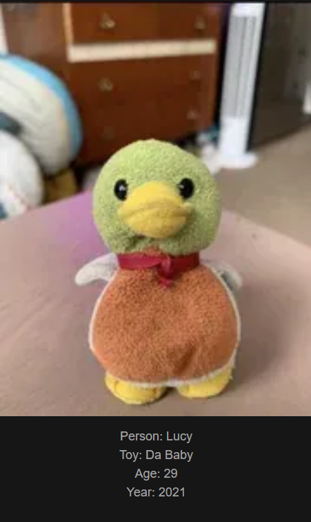 Day 803: Join Me on My Journey at www.saidtheskinhorse.com - Celebrating Our Childhood Toys with Da Baby, the Latest Addition!