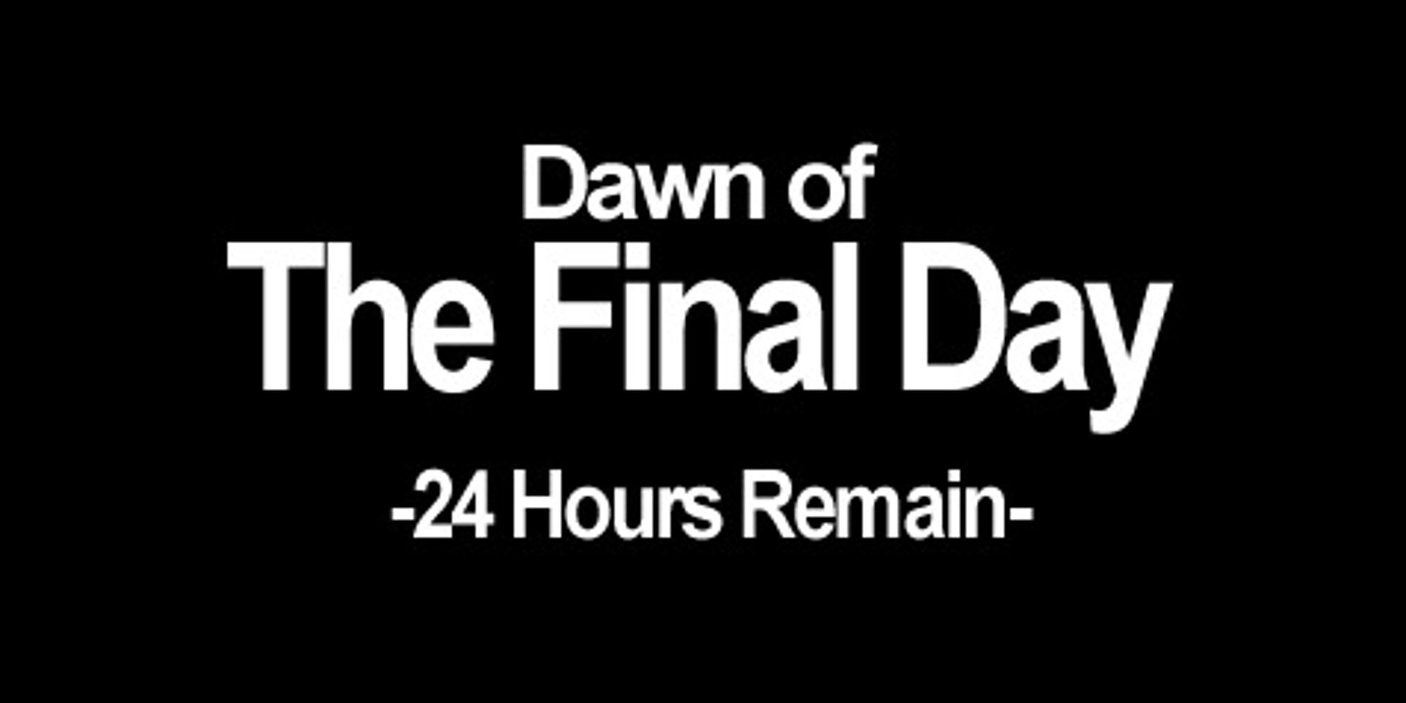Today is the final day to vote! Let's stand against fascism before it's too late!