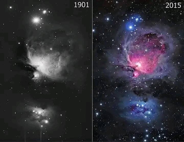 Exploring the Orion Nebula: A 114-Year Journey