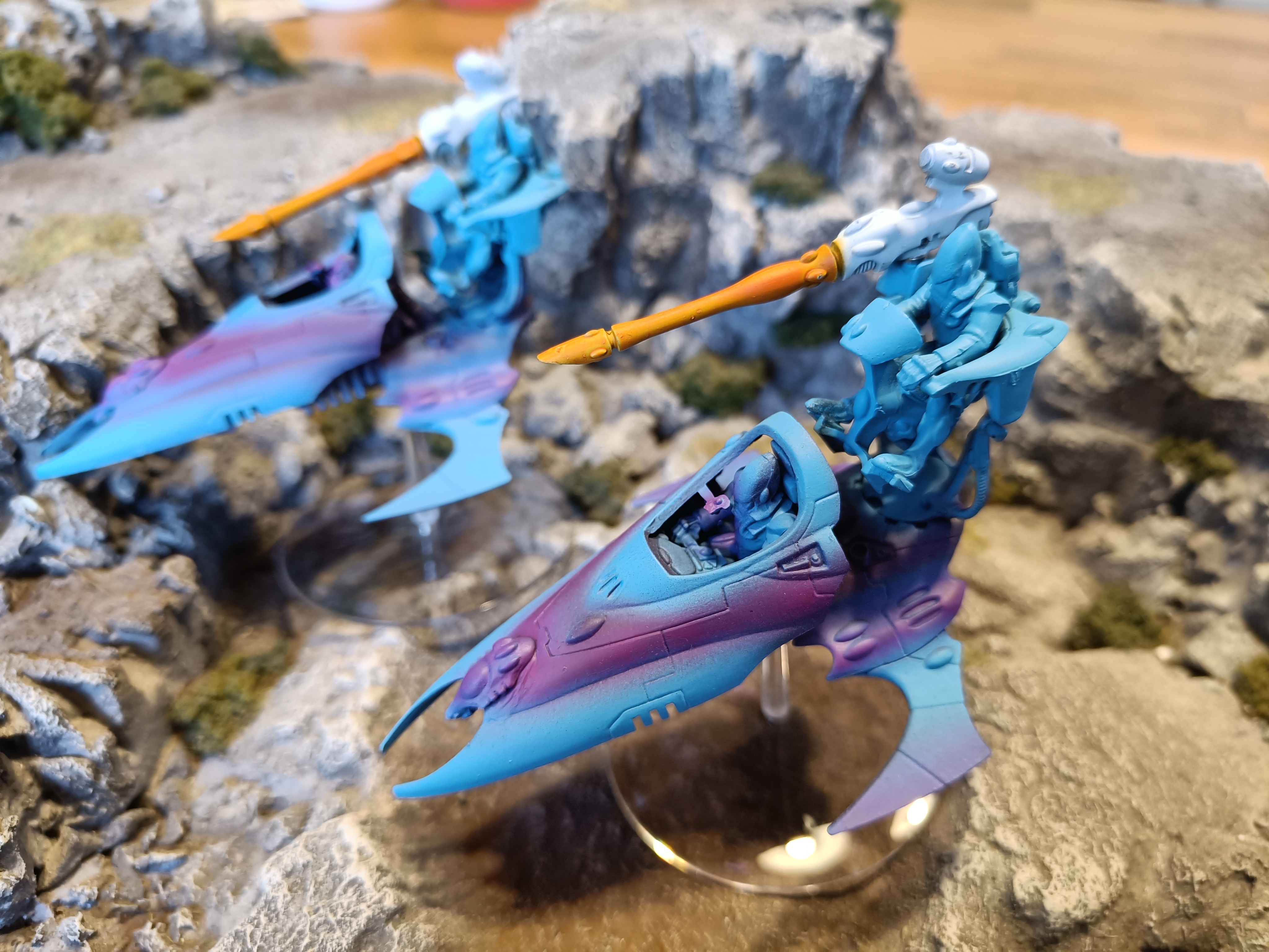 Double the Fun: Aeldari Vypers in Action!