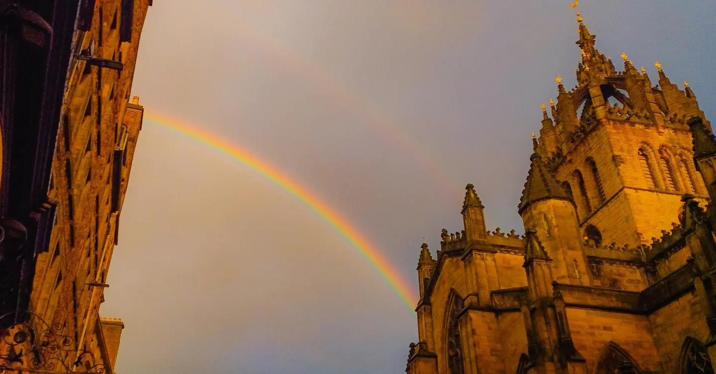 The Magic of a Double Rainbow