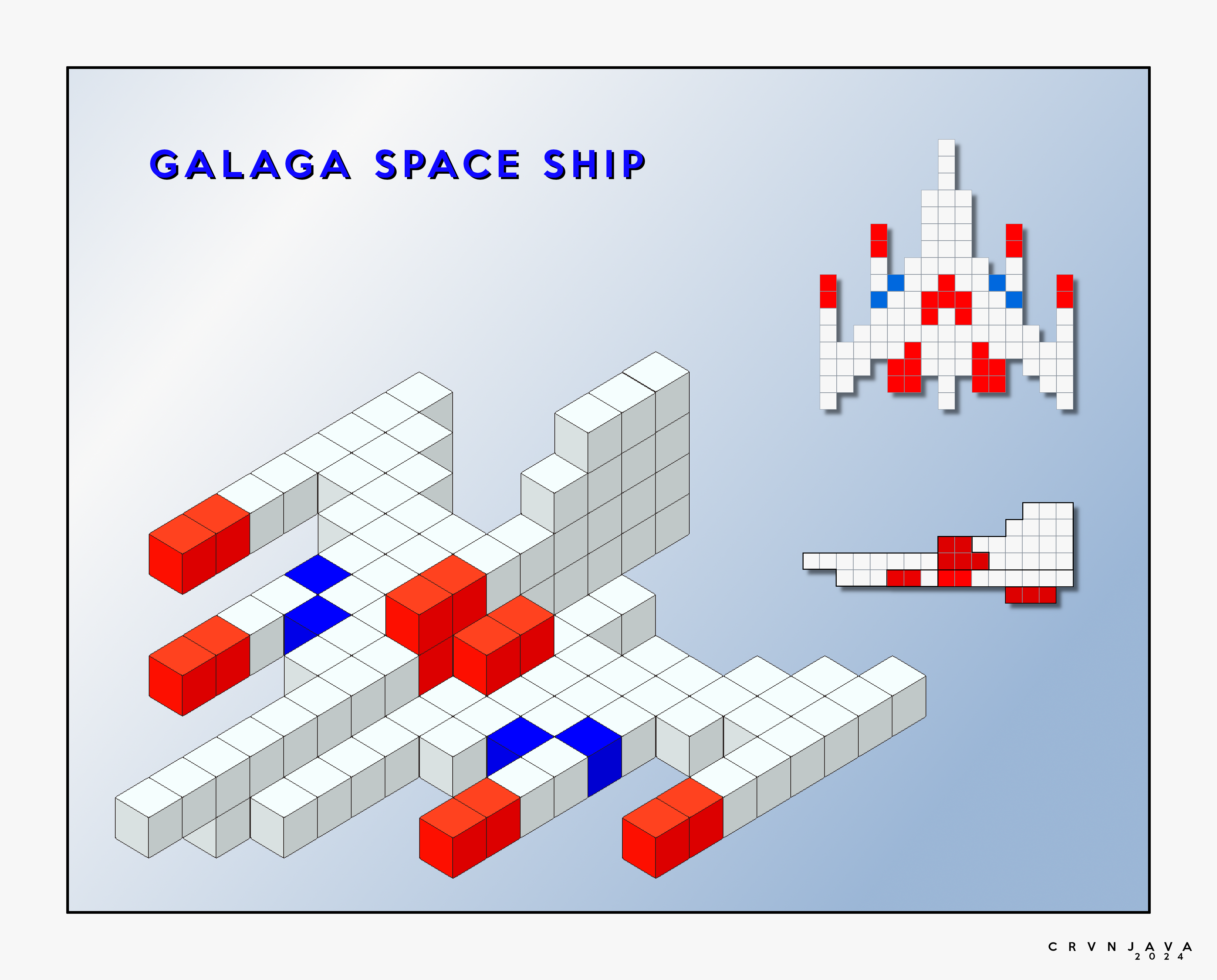 Blast from the Past: The Iconic Galaga Space Ship