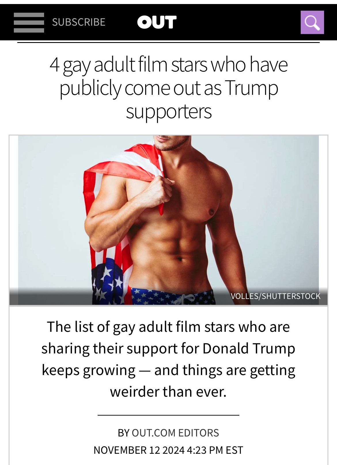 Even adult film stars are embracing MAGA now!
