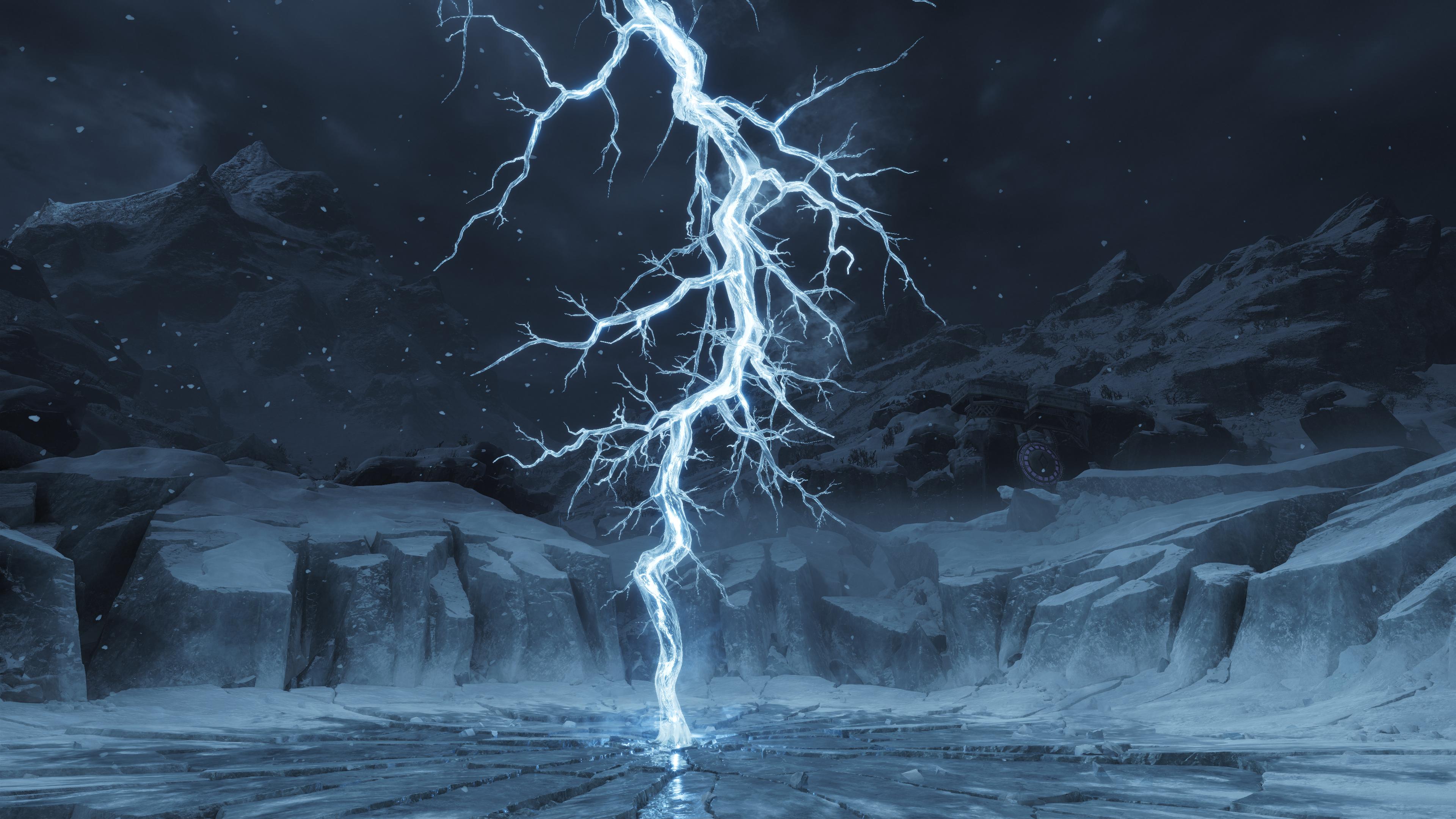 Epic Survival in Fimbulwinter: God of War Ragnarök Photo Series #1