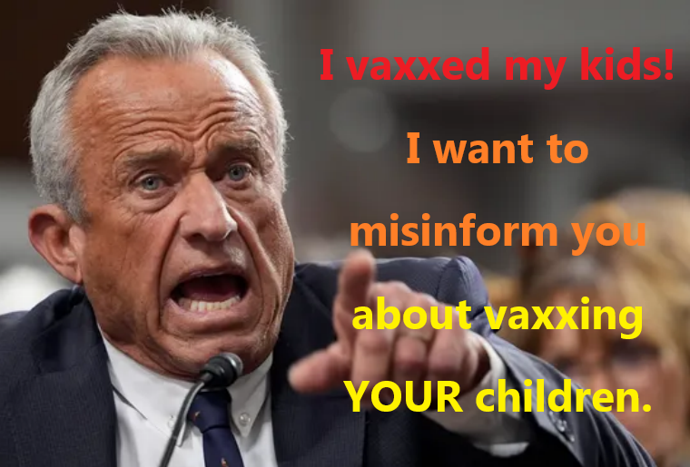 I vaccinated my kids because their health matters to me!