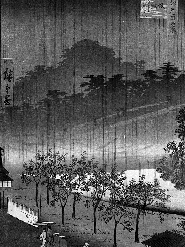 Stunning Hiroshige Artwork in 600x800 Resolution