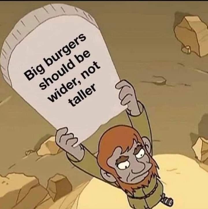 Are we craving a bigger burger? Let's talk about it!
