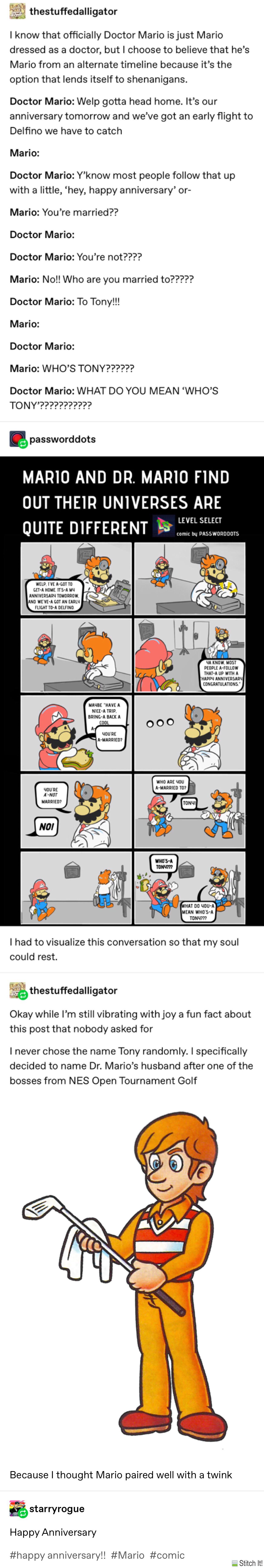 Mario and a Twink: An Unexpectedly Perfect Pairing