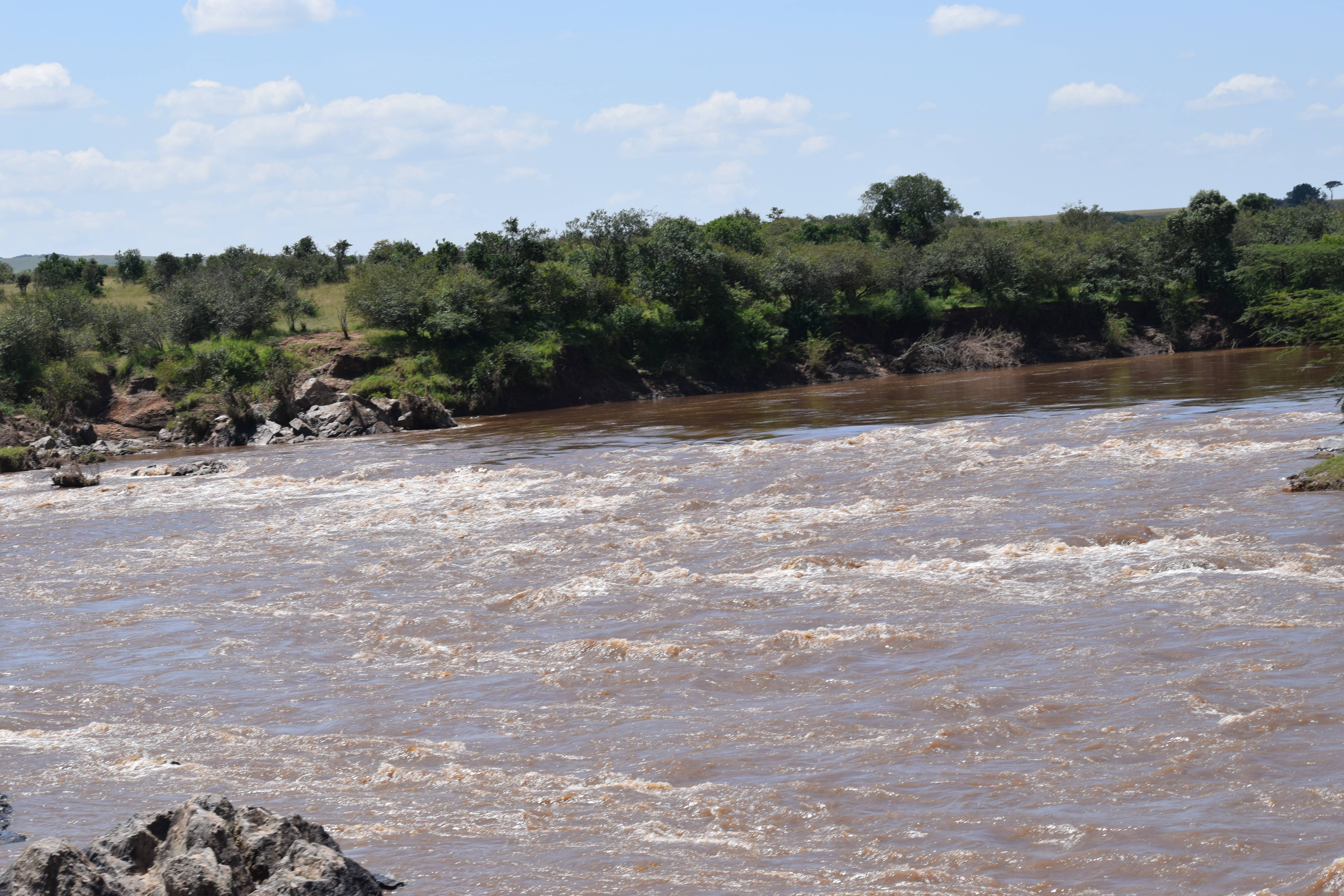 Exploring the Mara River in Kenya