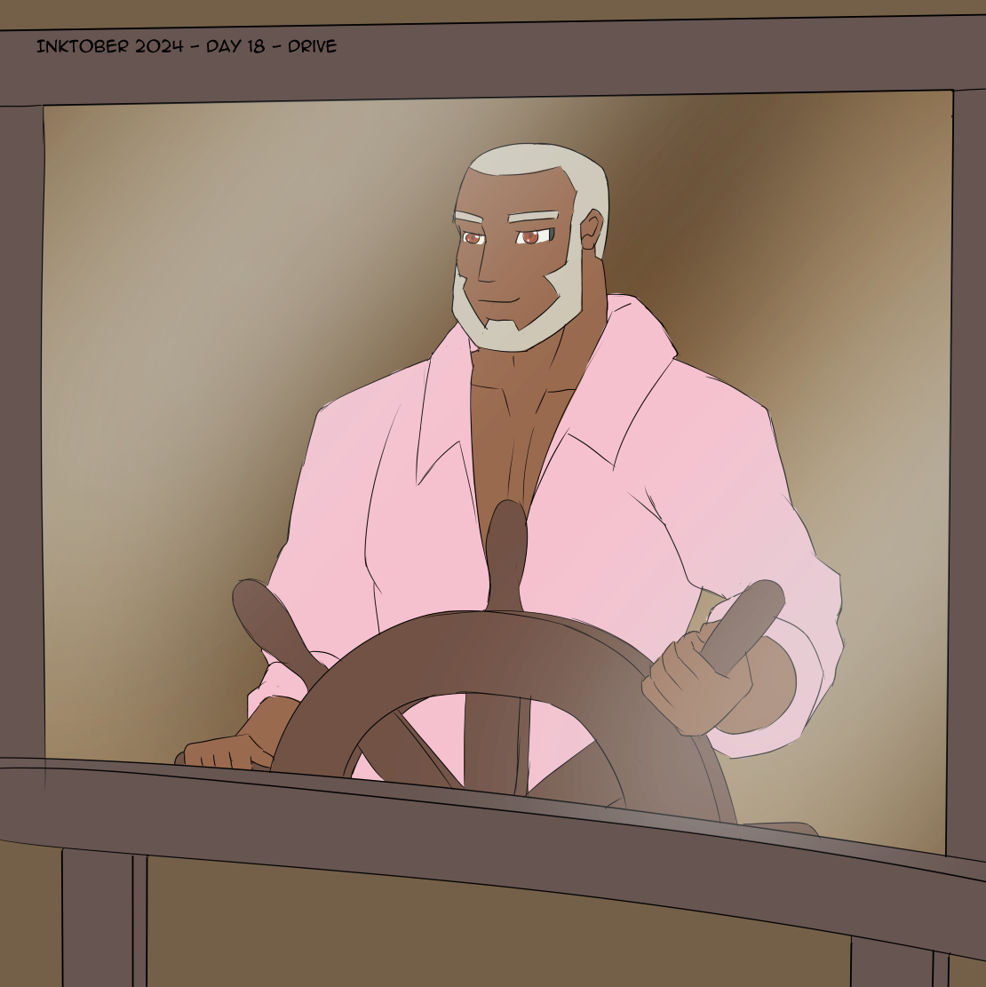 Inktober 2024 - Day 18: The Art of Driving