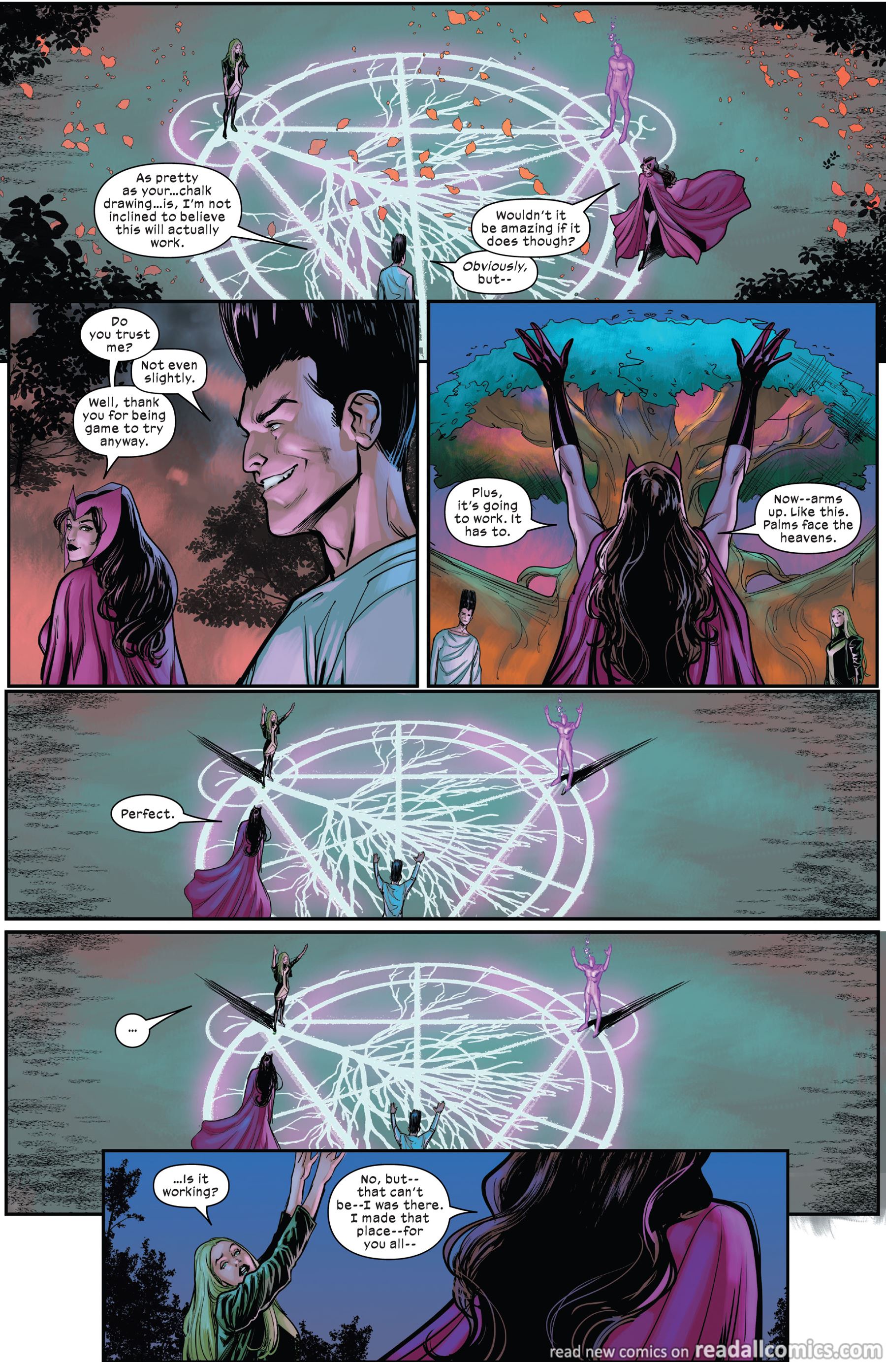 The Magnetic Trail of Magneto