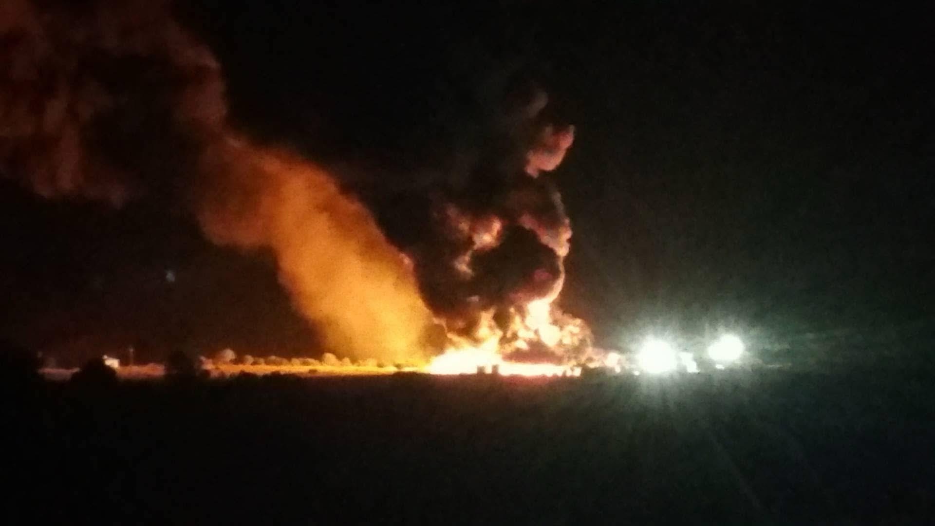 A Meteor's Epic Destruction of an Oil Well