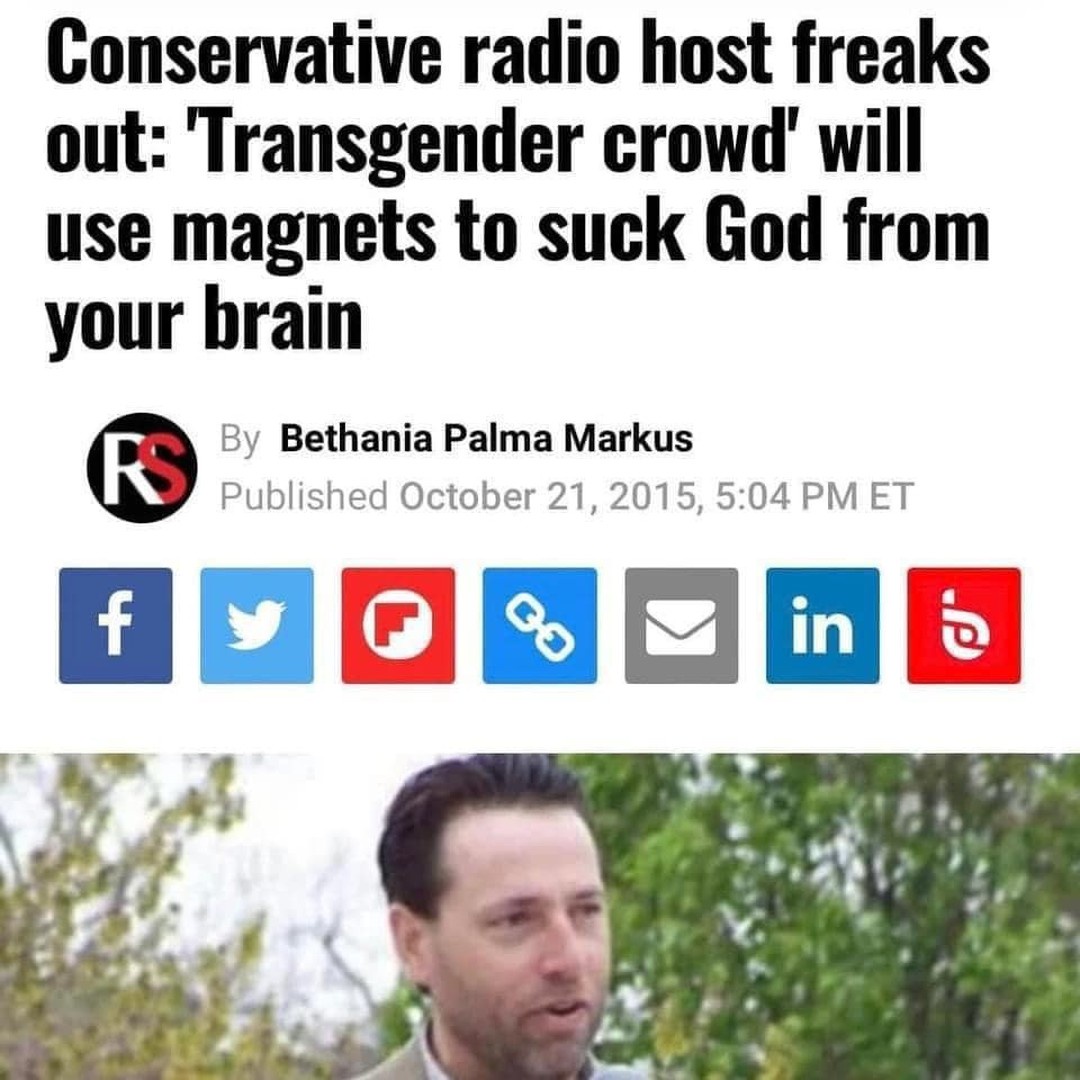 Wait until he finds out about MRIs - he's going to be furious!