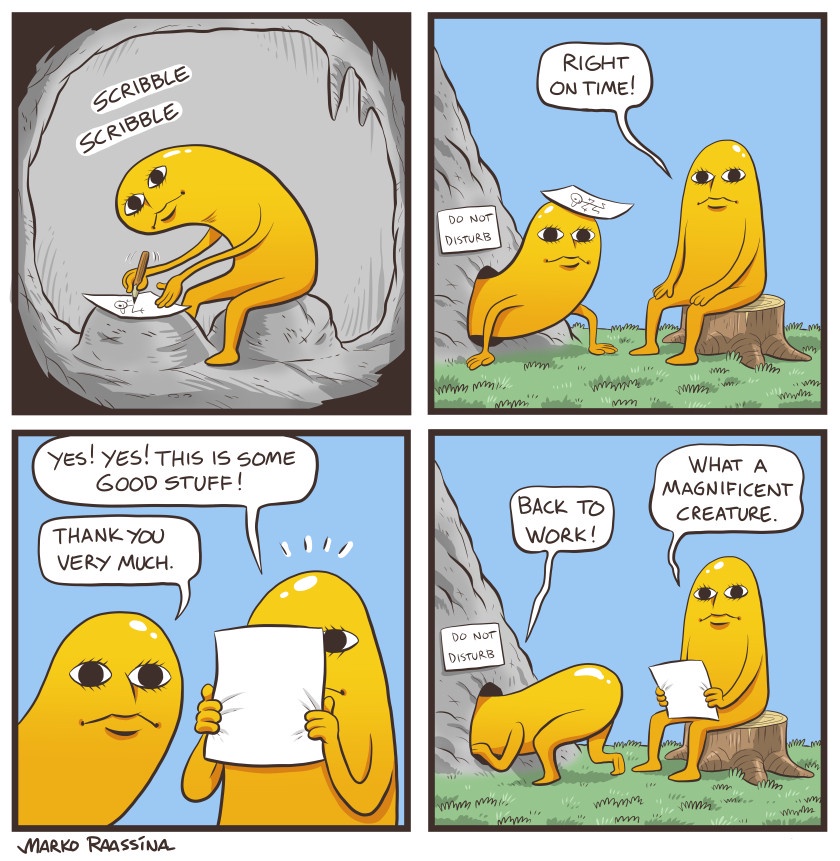 A heartfelt thank you to all the talented artists out there.