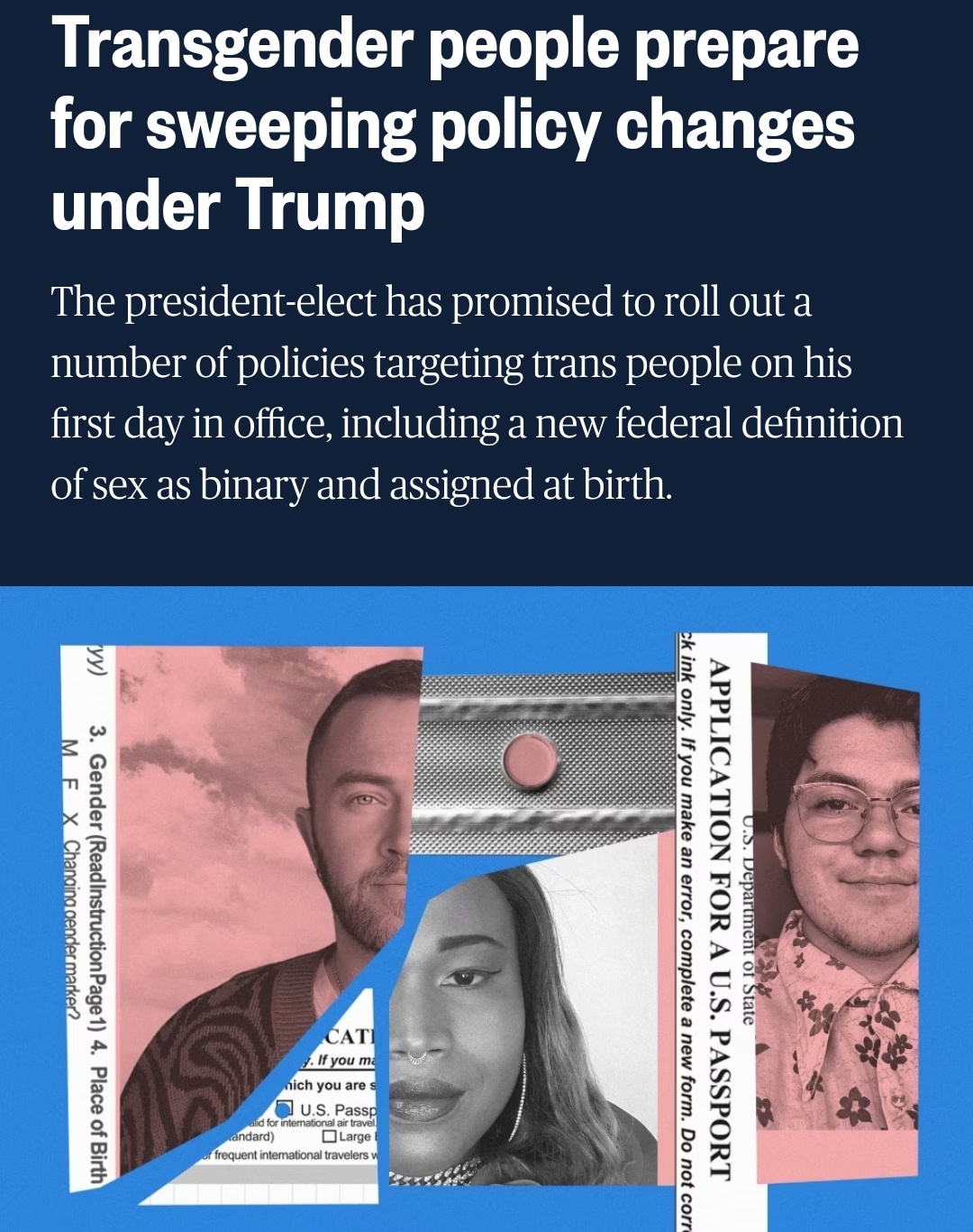Transgender Individuals Gear Up for Change