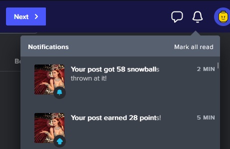 Wait, snowballs on Imgur? What’s going on?