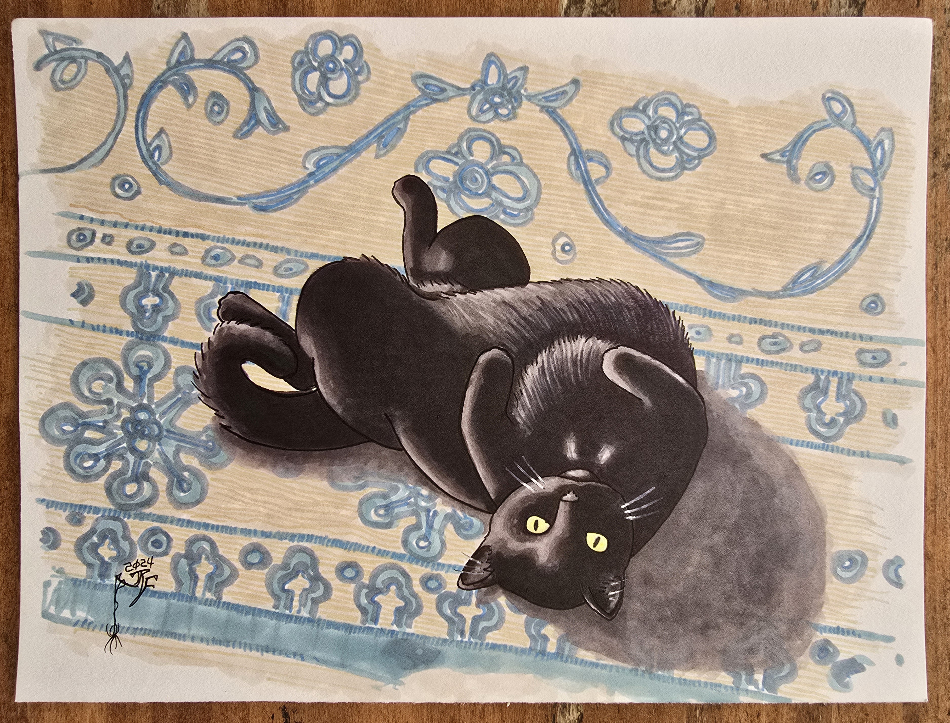 Another Custom Pet Portrait Commission
