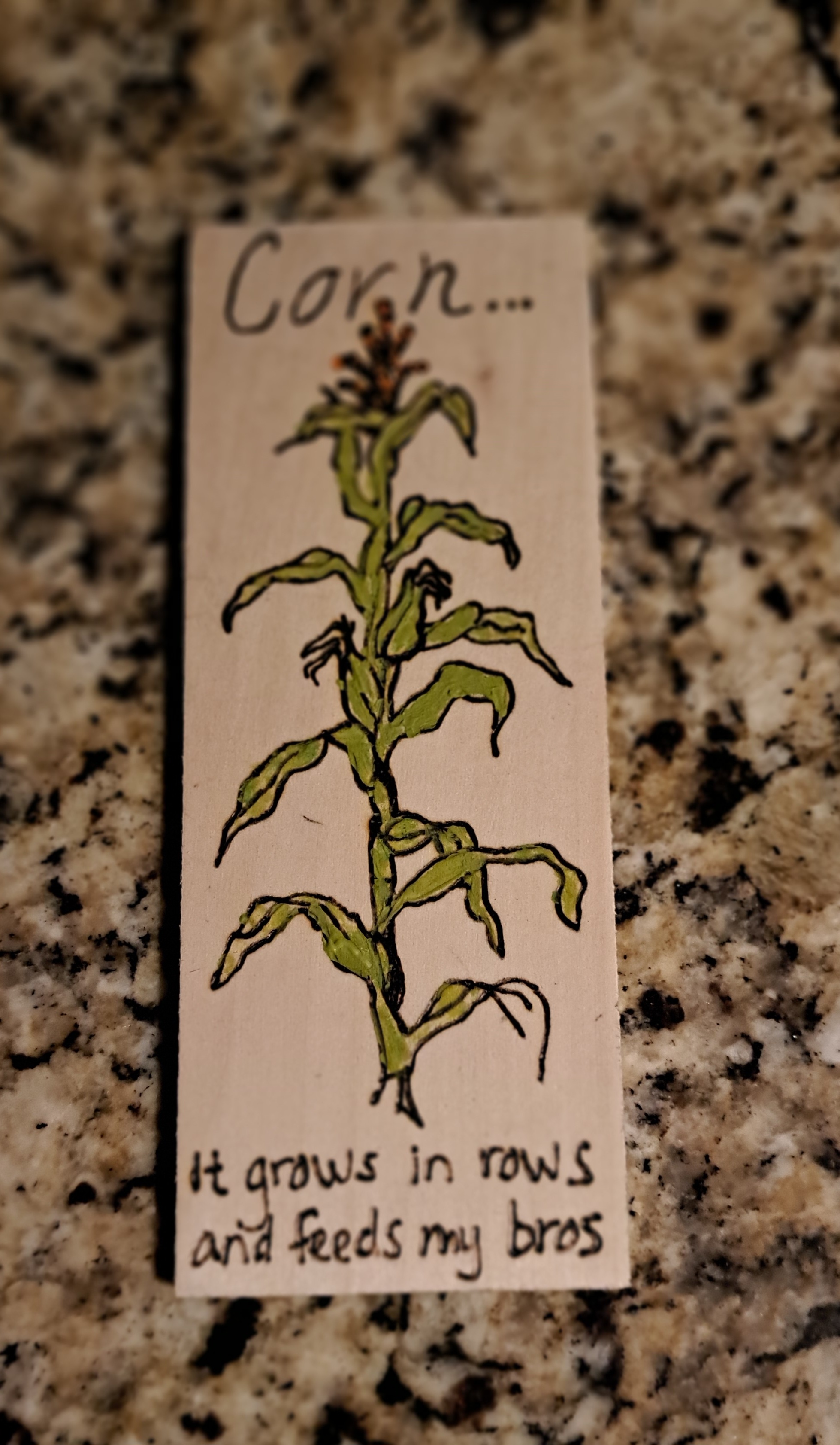 A Personal Tribute to Corn Tonight