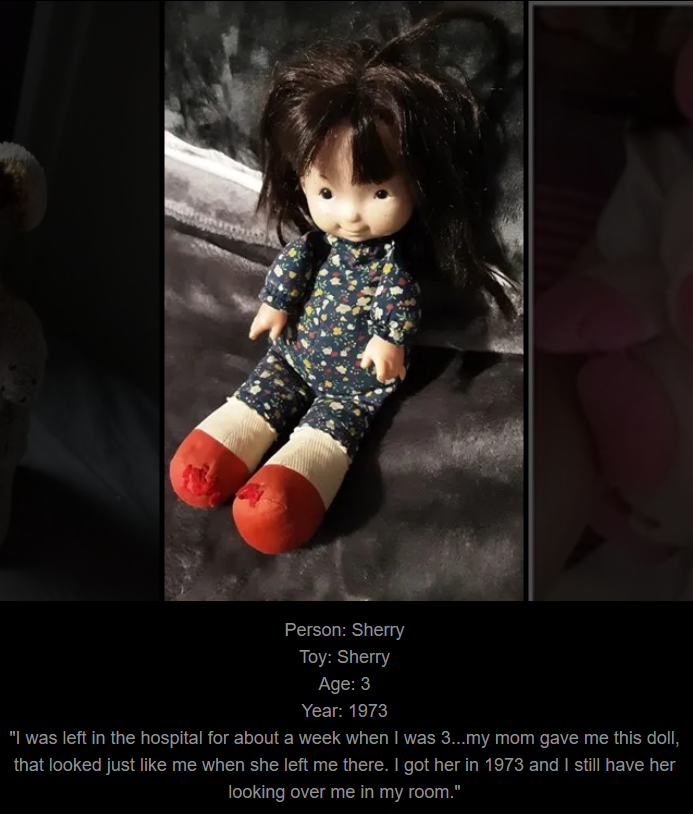 Day 756: A Warm Invitation to Explore My Website Celebrating Childhood Toy Memories - Meet Sherry, Our Newest Addition!
