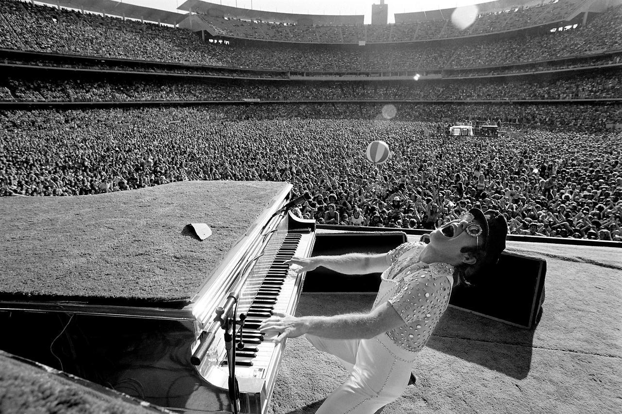 Elton John Rocks Dodger Stadium: A 1975 Spectacle