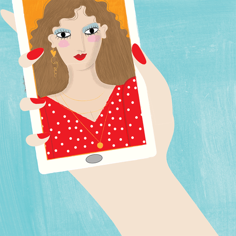 To snap a selfie or to not? The eternal dilemma.