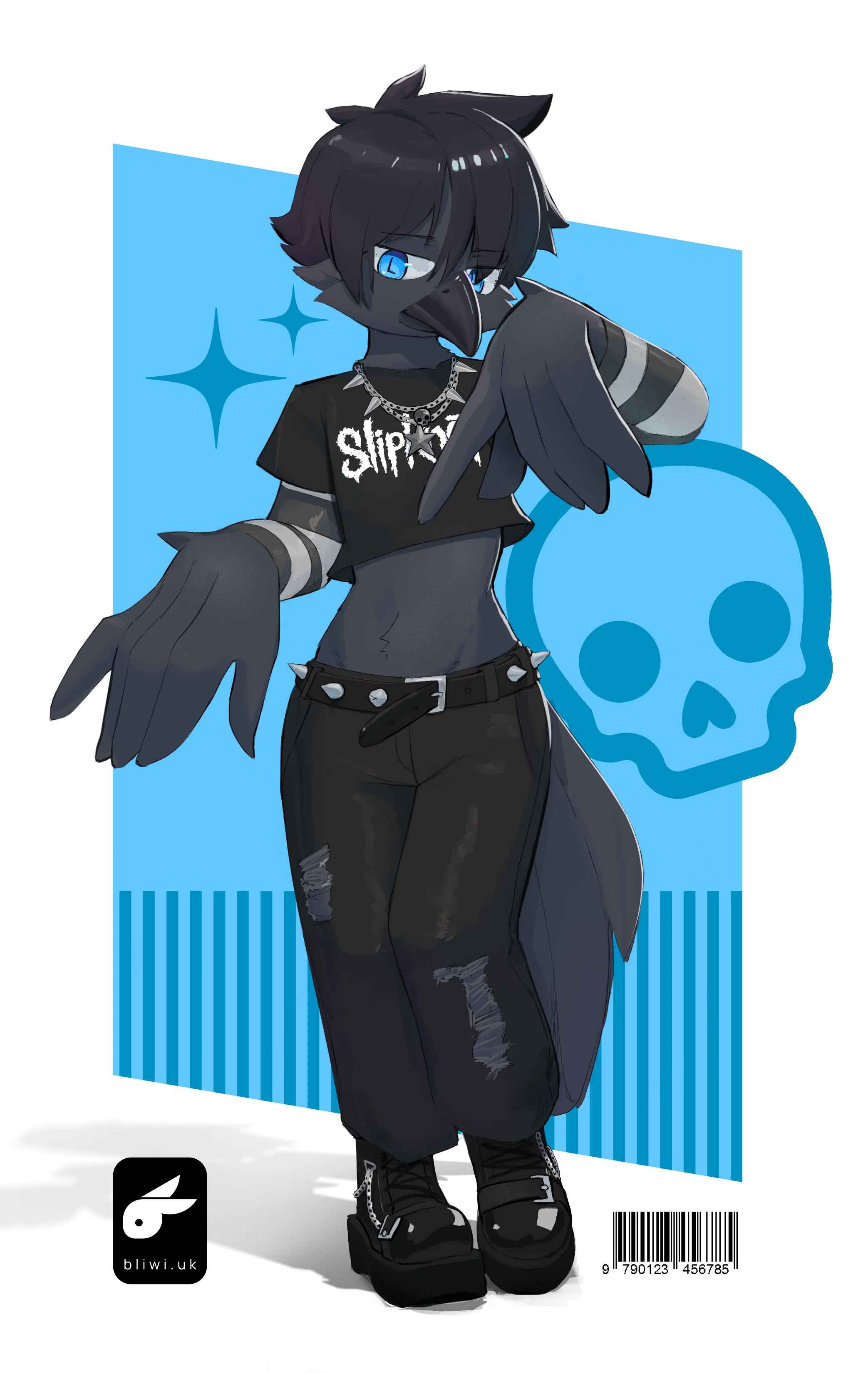 The Mysterious Goth Crow: A Dark Aesthetic