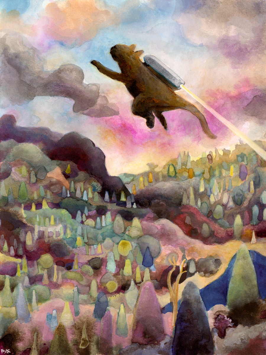 Meet the Cat with a Jetpack: A Feline Adventure