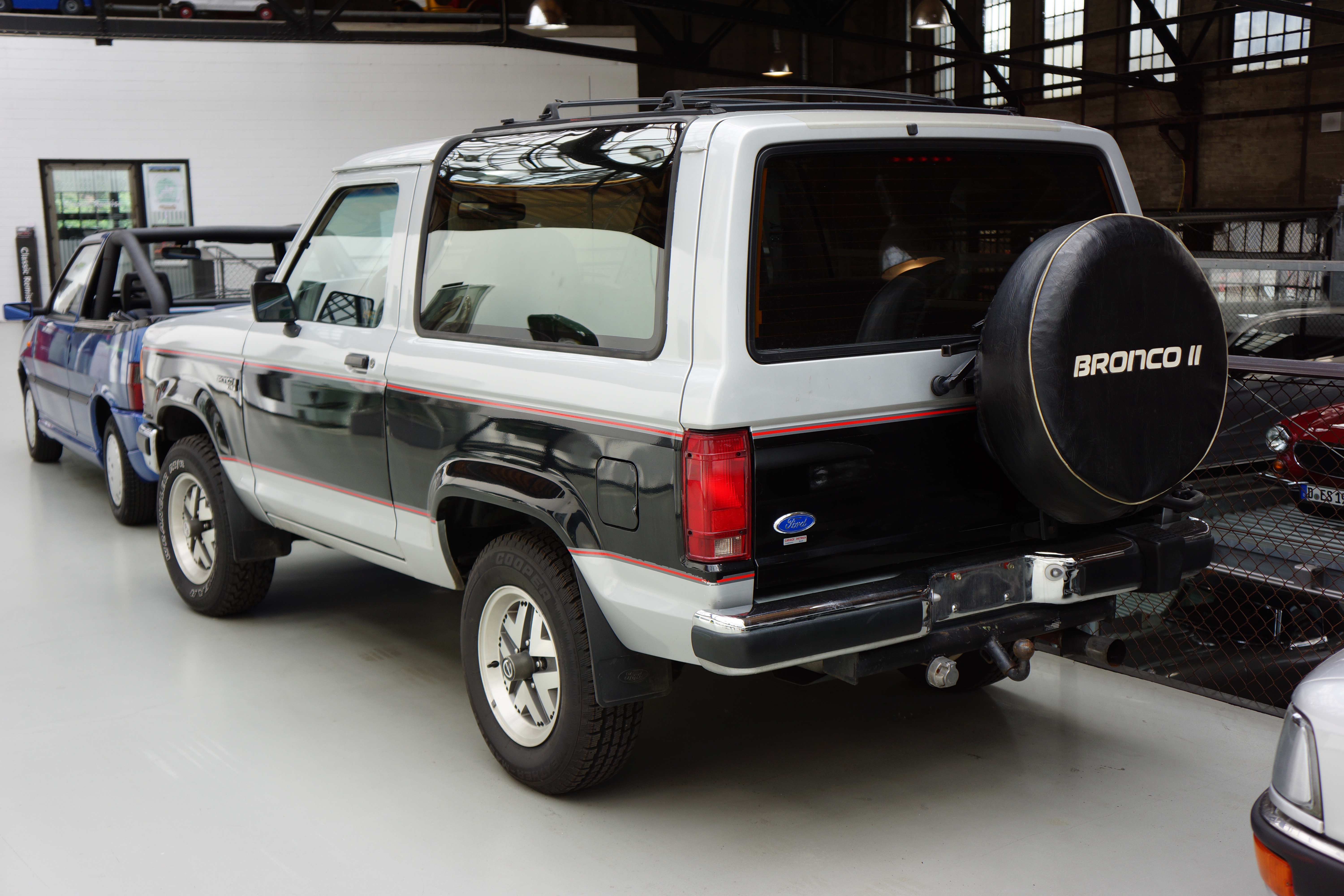 Check out the world's friendliest Ford Bronco II, located in Düsseldorf, Germany.