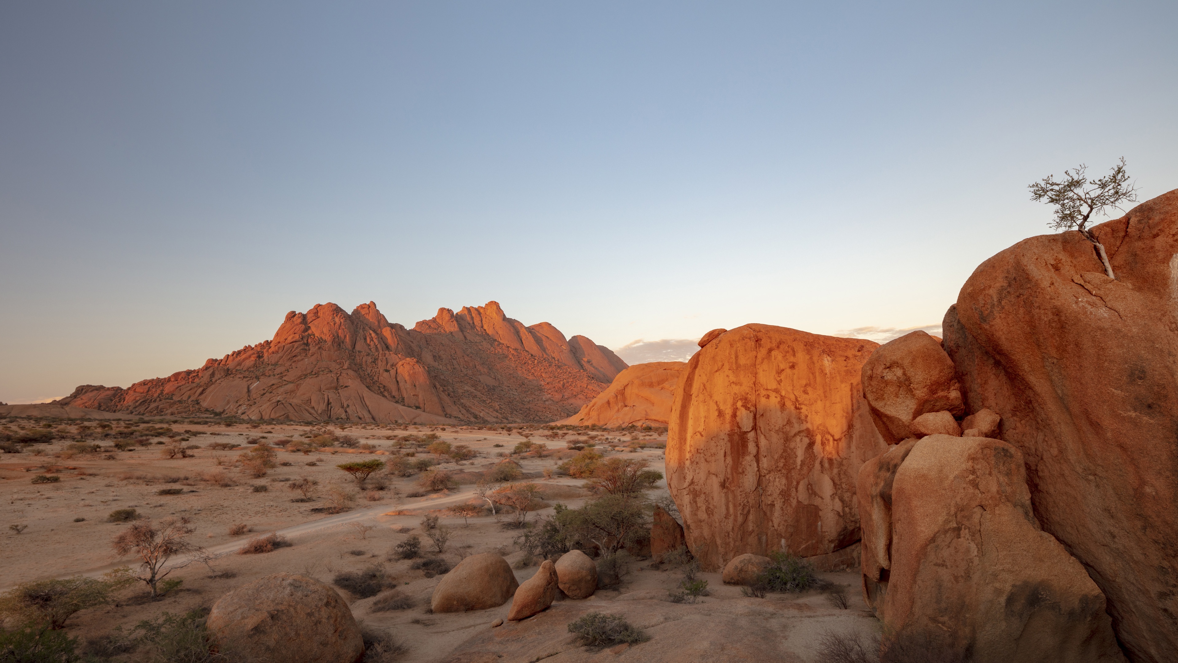 Enjoying the peaceful silence at sunset.