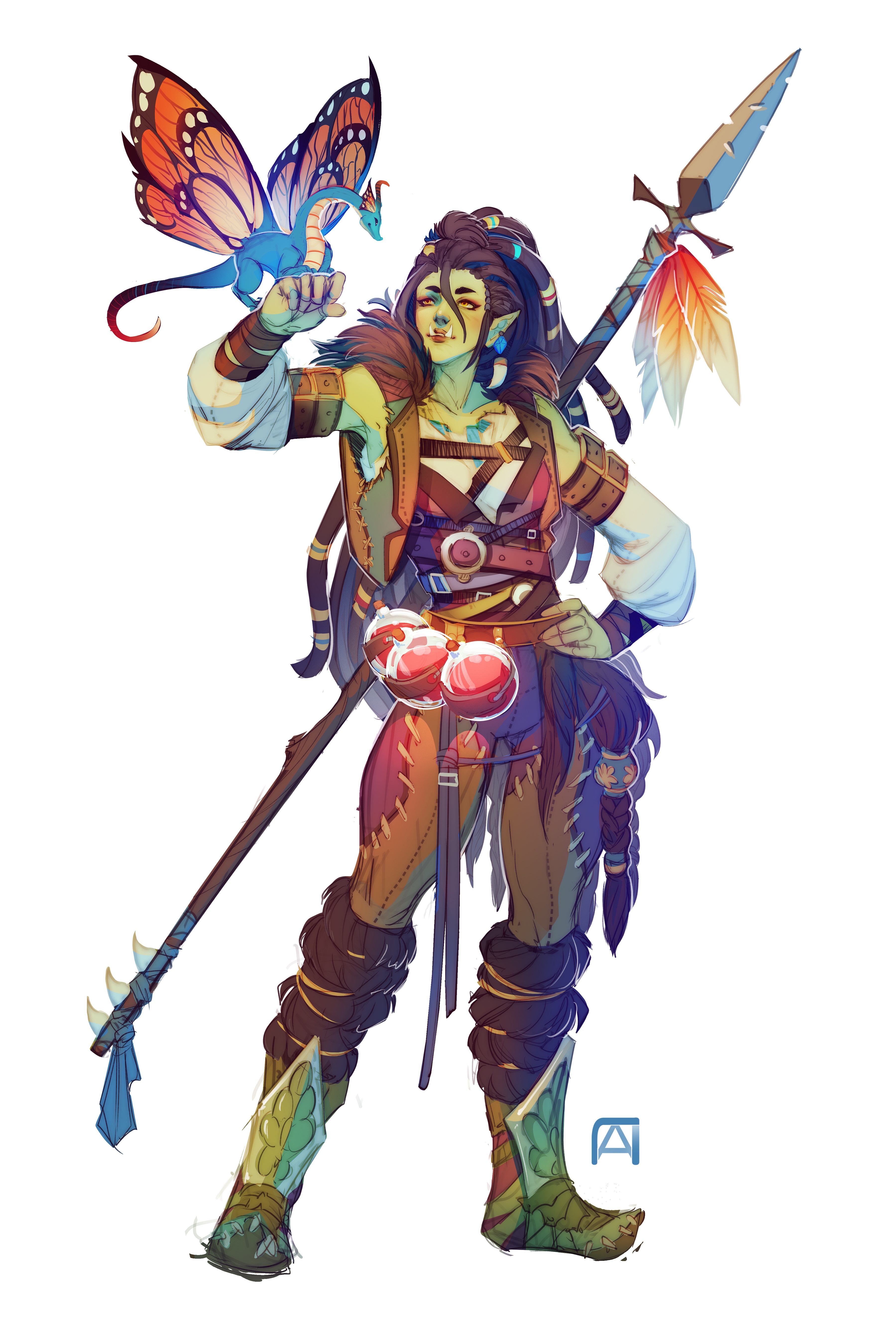 Did I really just stumble upon the right site for massive she-orc content?