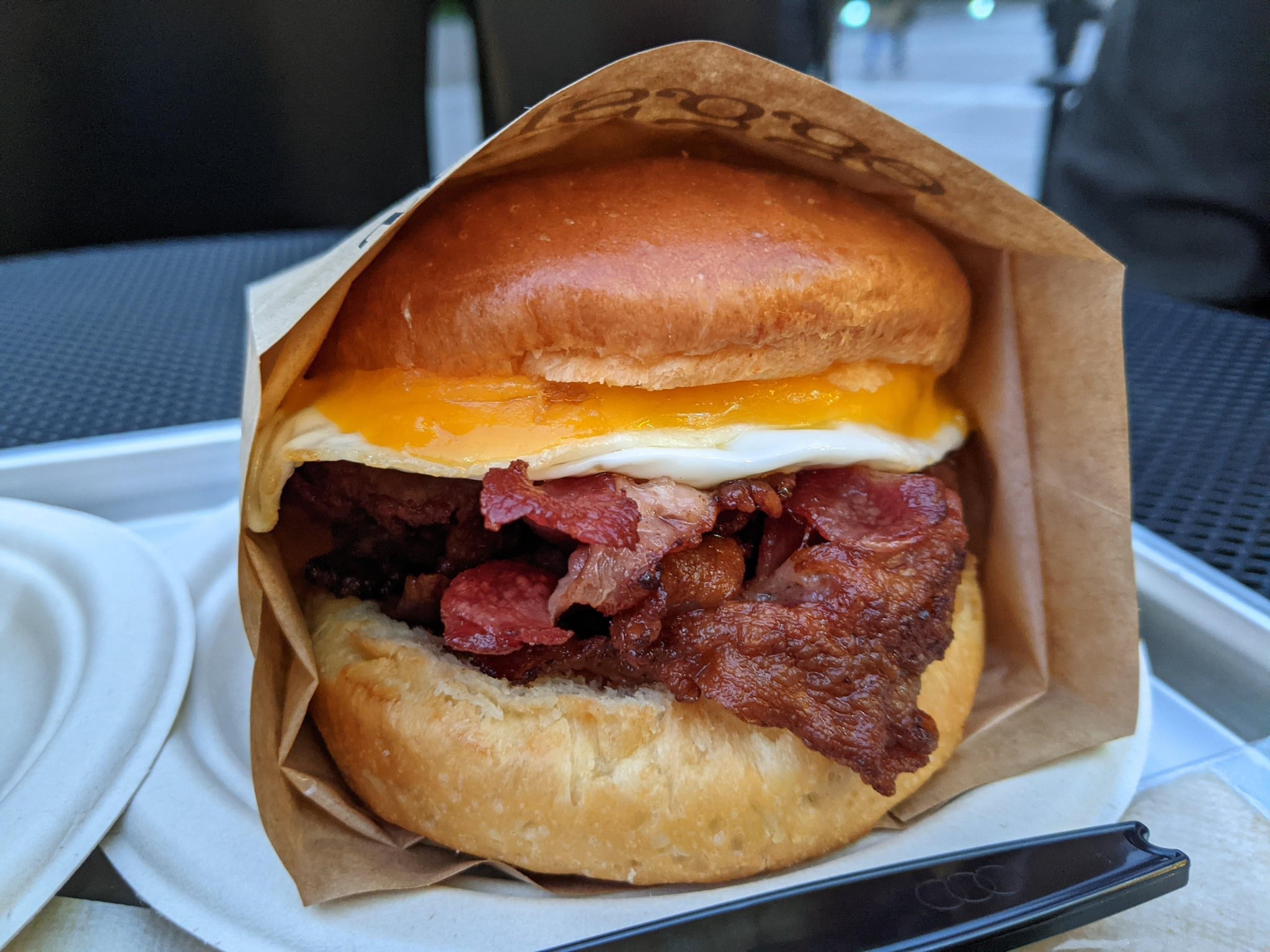 The Ultimate Breakfast Delight: Bacon, Egg, and Cheese Sandwich