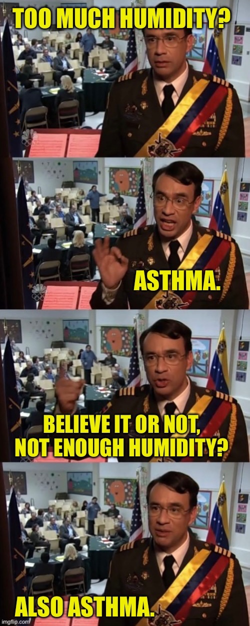Off to Asthma Jail We Go!