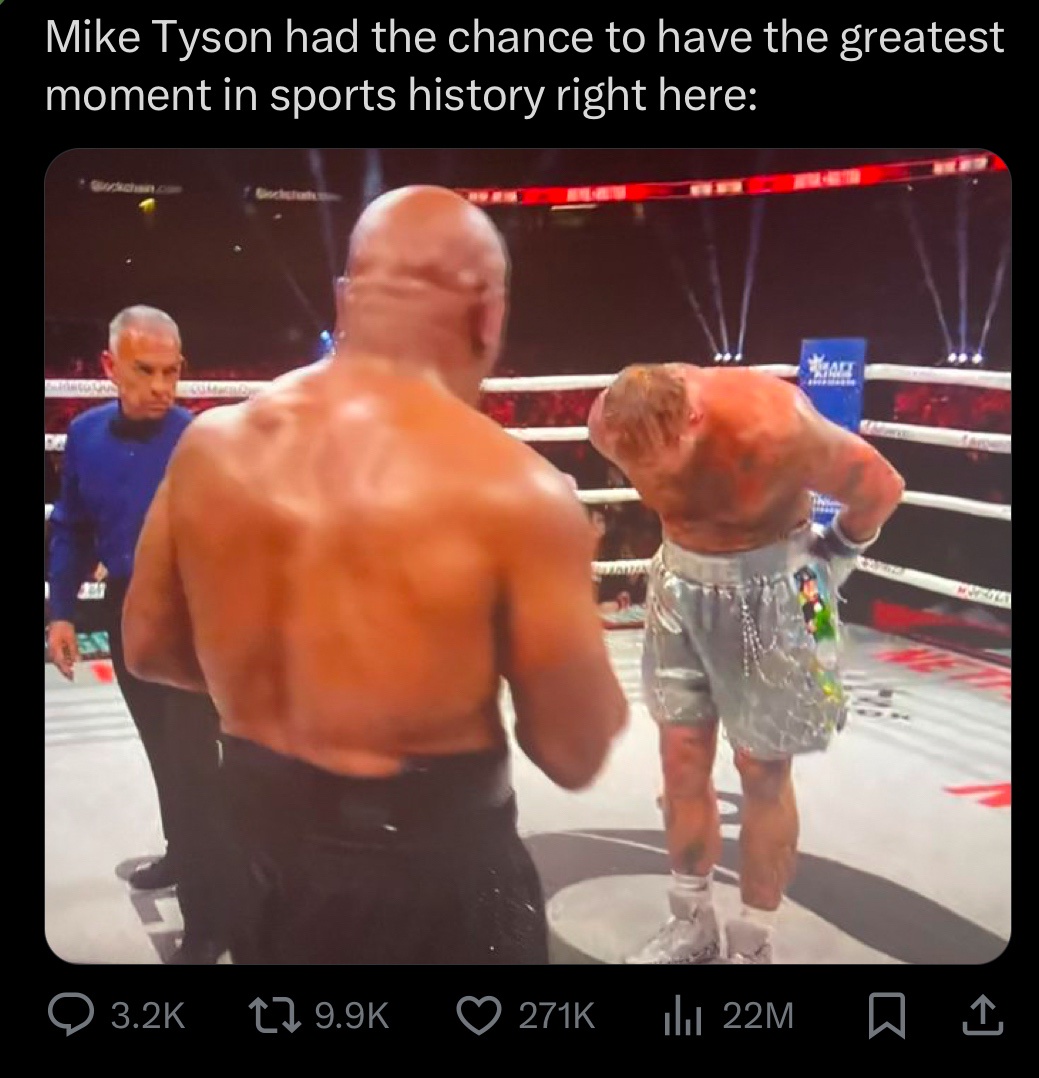 Nobody Would Have Been Upset About This