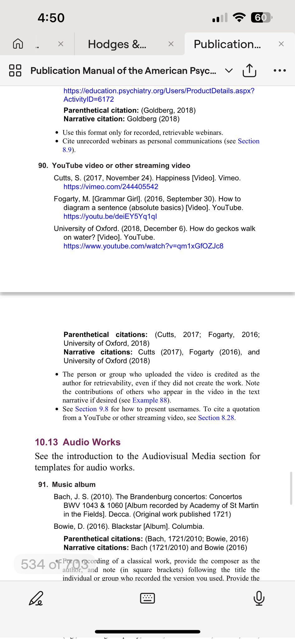 Mastering APA Citations for Movies and YouTube Videos