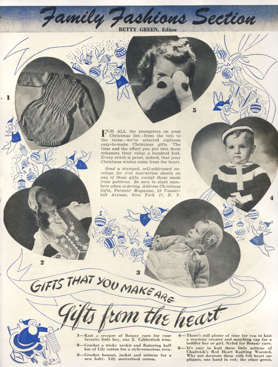 A Glimpse into the Past: From Parents Magazine, November 1944