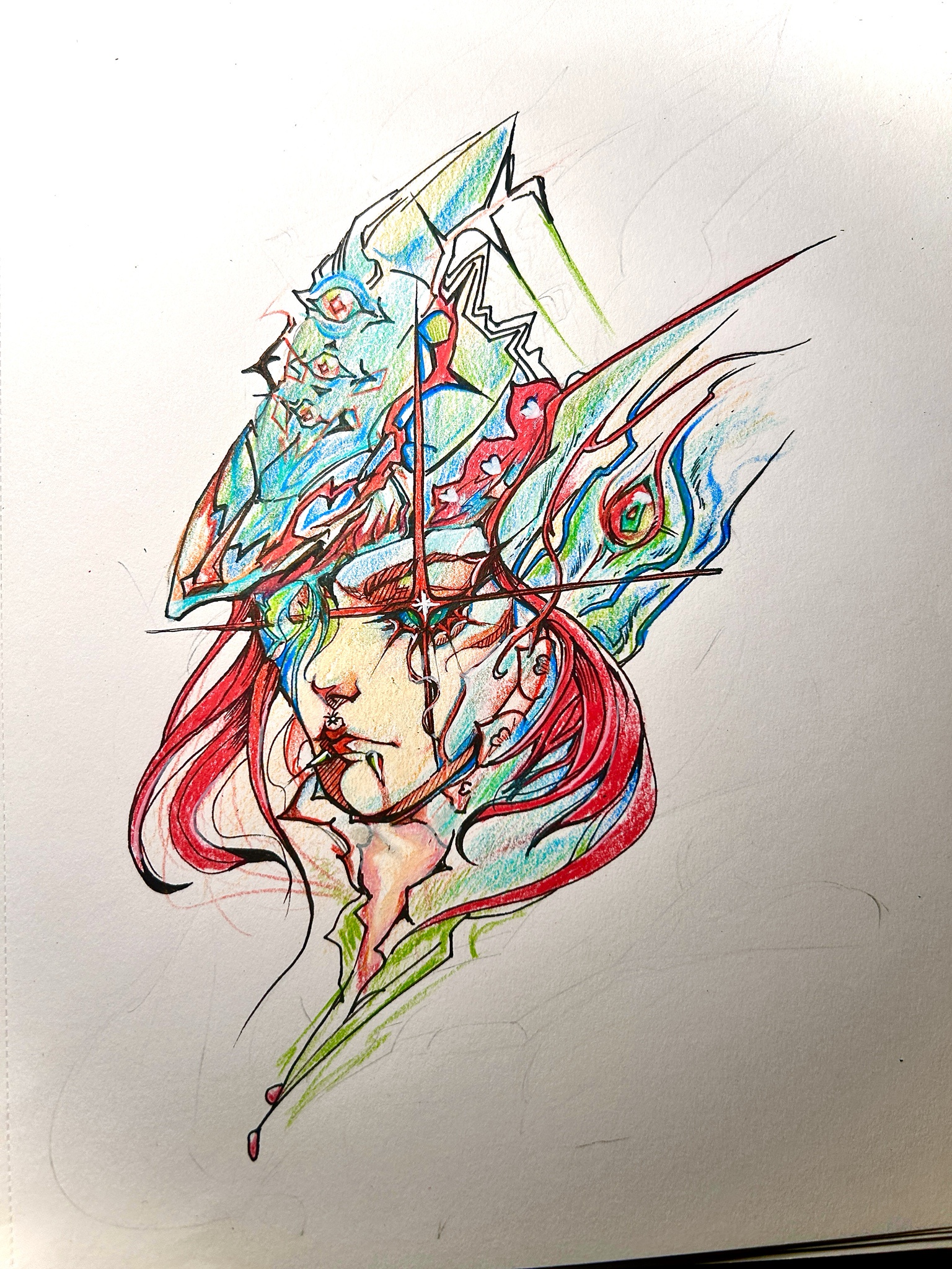 Back to Creating with Traditional Media!