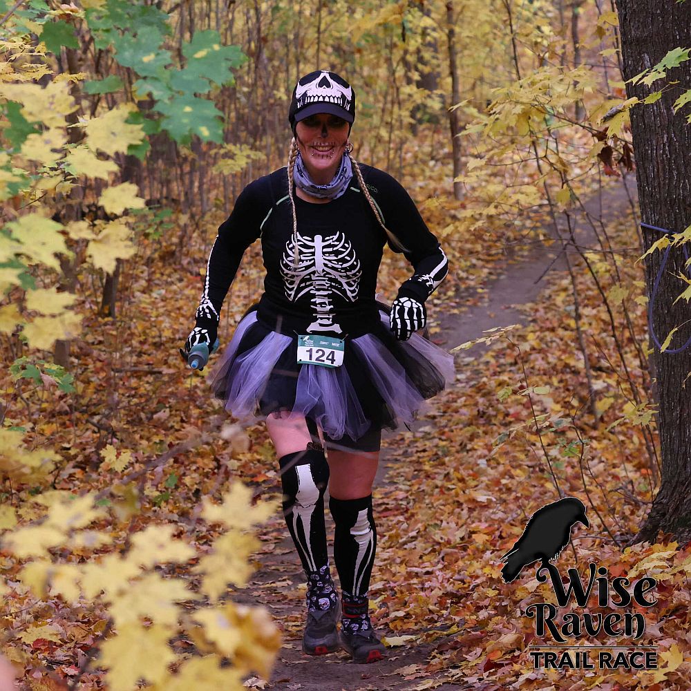 I was feeling a bit lifeless during this trail race...
