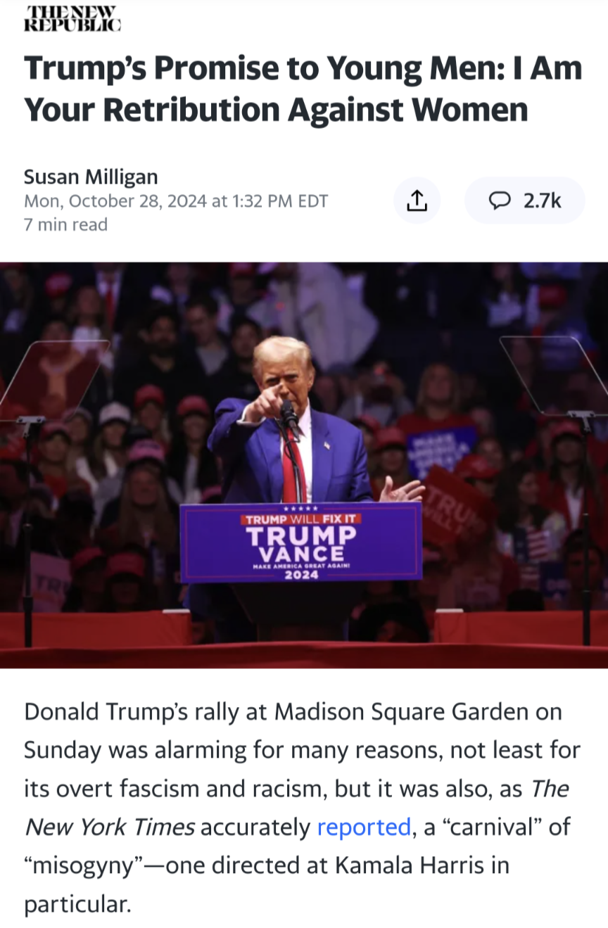 Women, Choose Your Republican Overlords Wisely: A Cautionary Tale