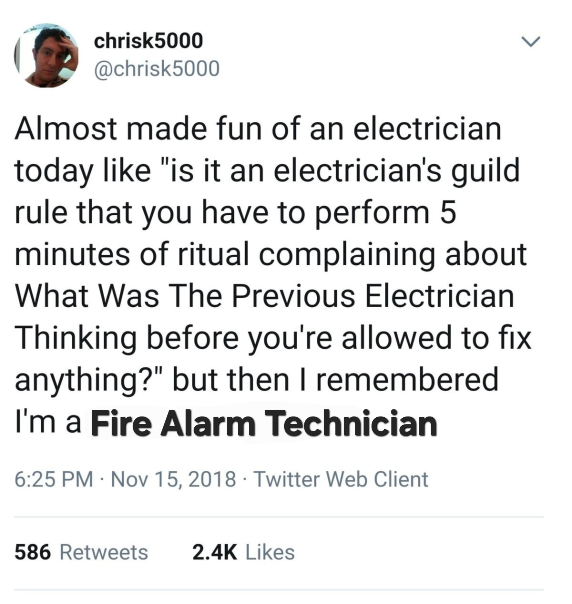 This Week's Hilarious r/FireAlarms Memes - December 14, 2024