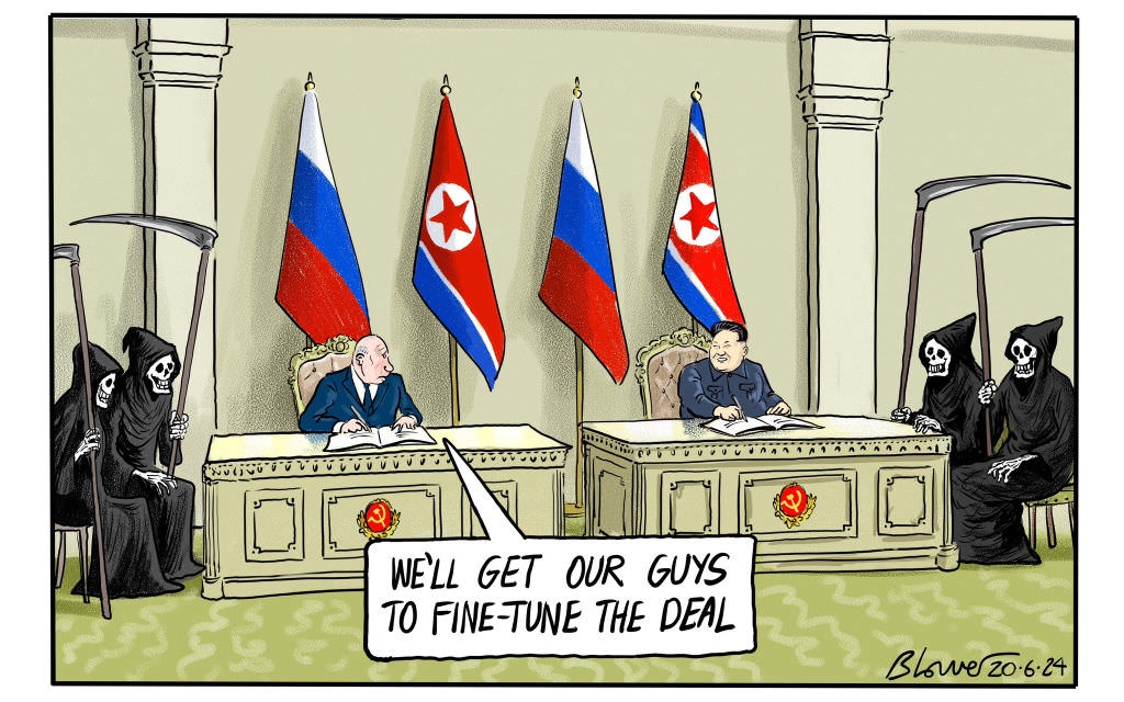 A Humorous Take on Putin's Caricature