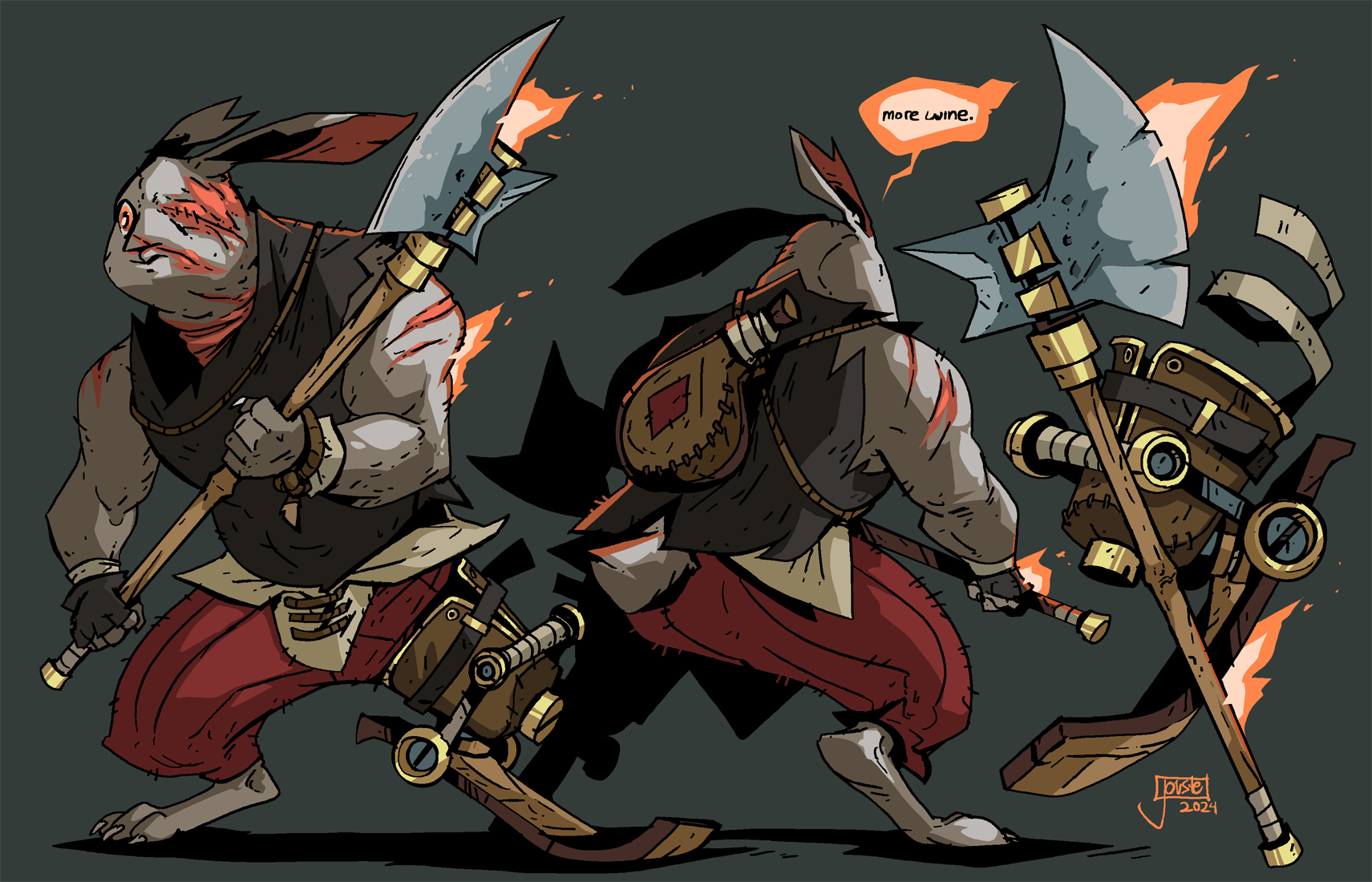 Meet Clatterfoot, an original creation!