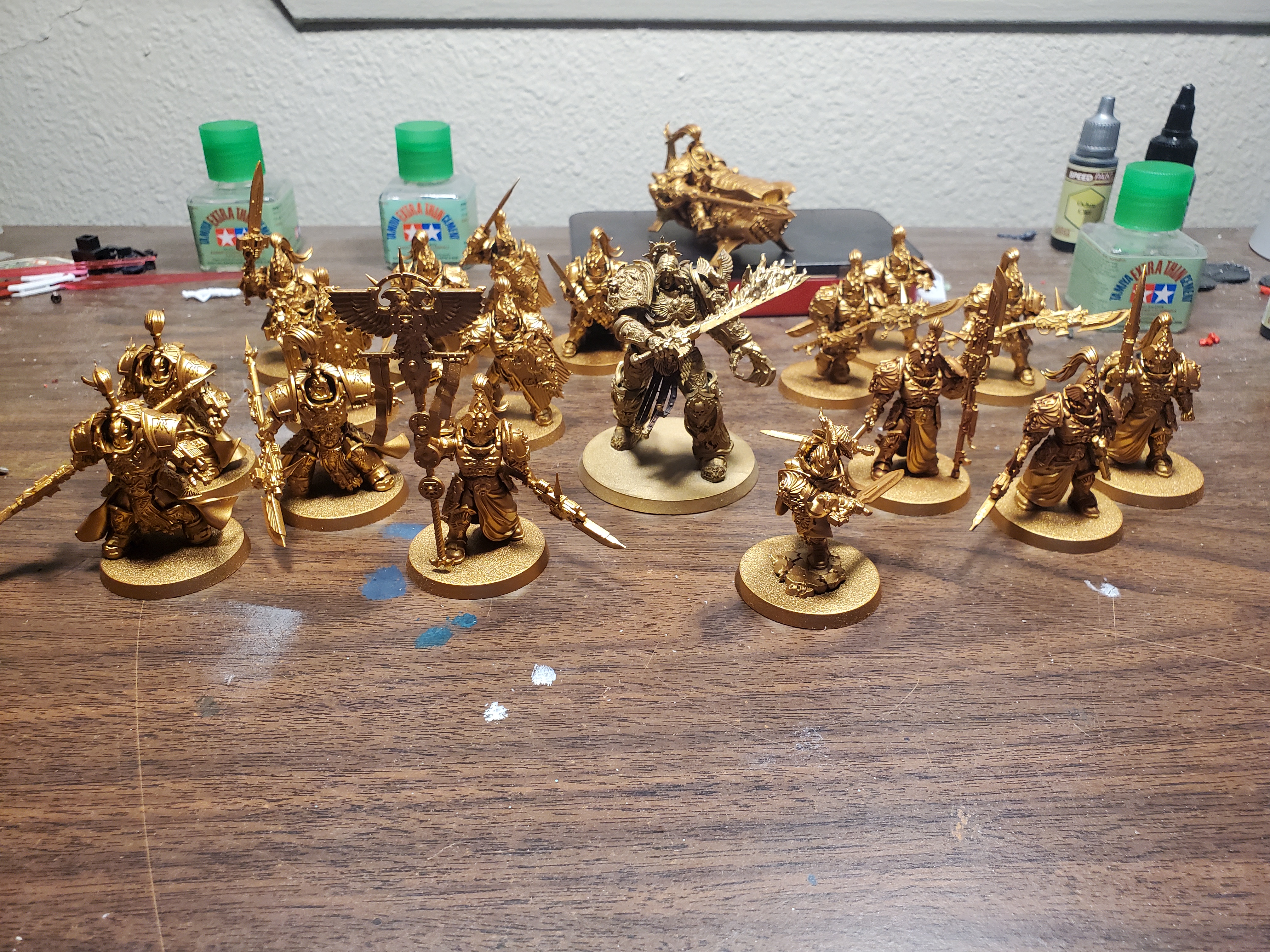 Crafting the Golden Legion: The Emperor's Elite in Progress