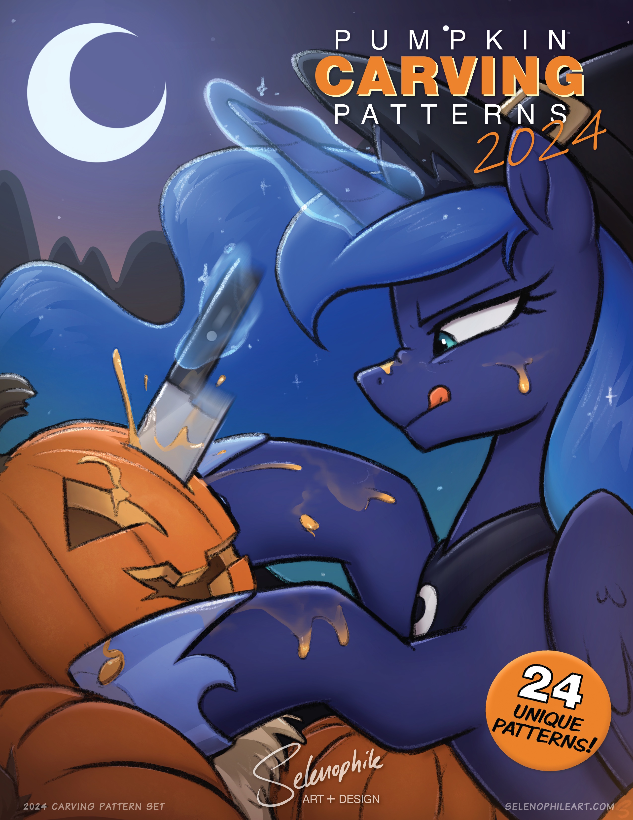 Check Out My Latest Carving Pattern Set for This Year! (OC)